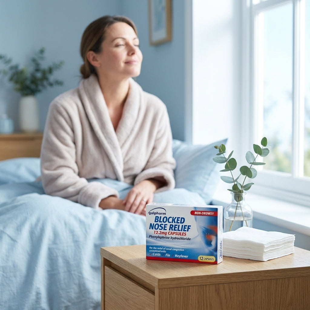 Galpharm Blocked Nose Relief Capsule 12 Capsules