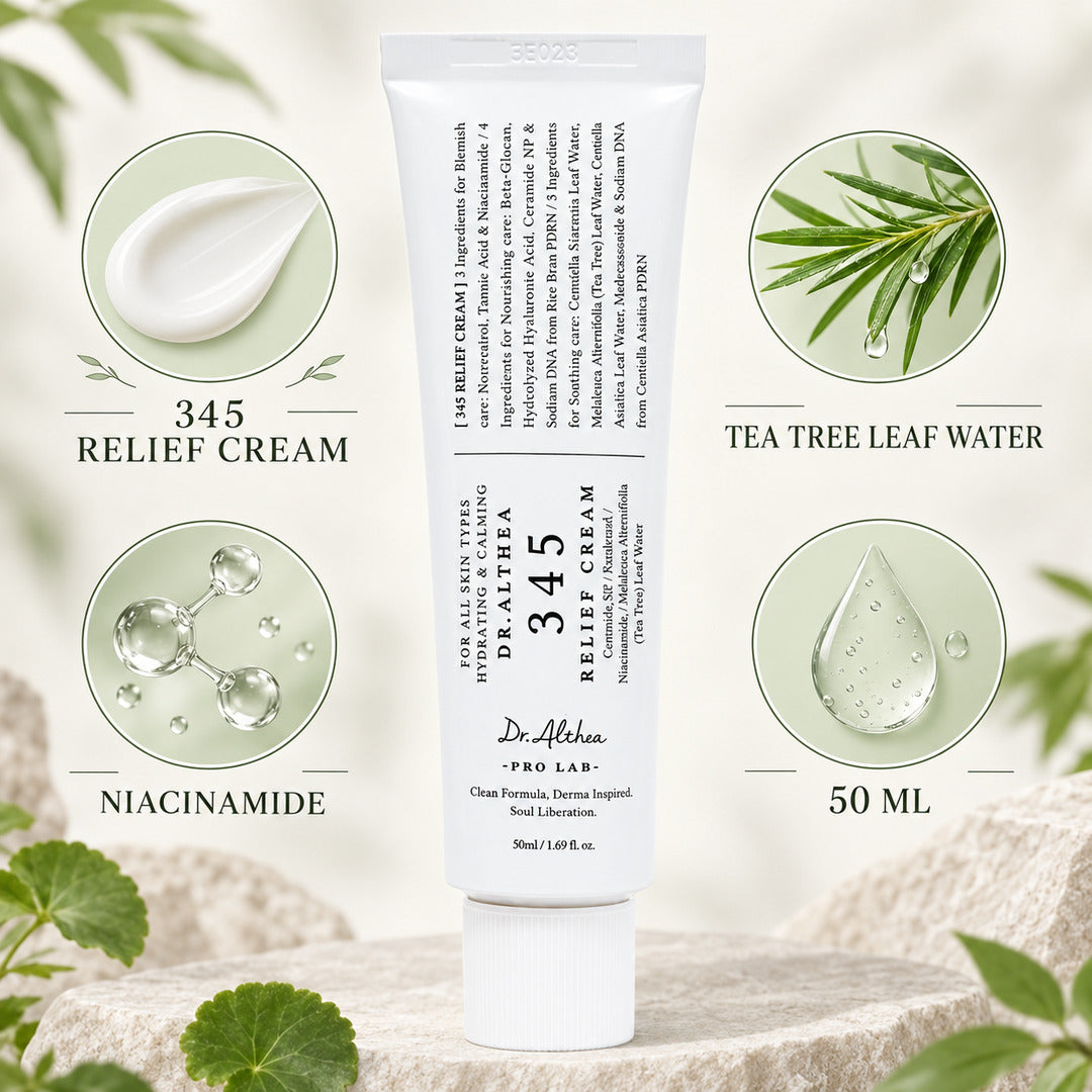 Dr.Althea 345 Relief Cream, Korean Skincare, 50ml