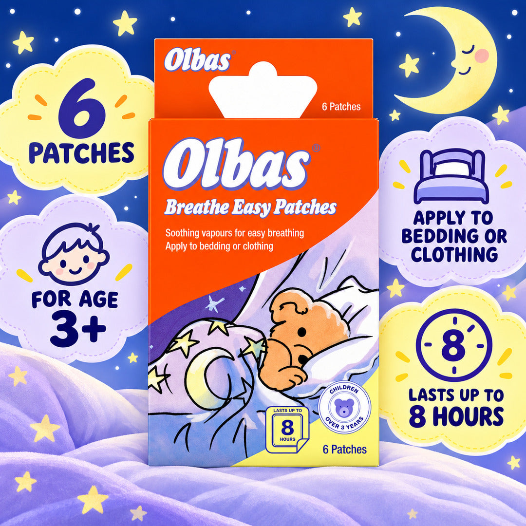 Olbas Breathe Easy Patches 6s