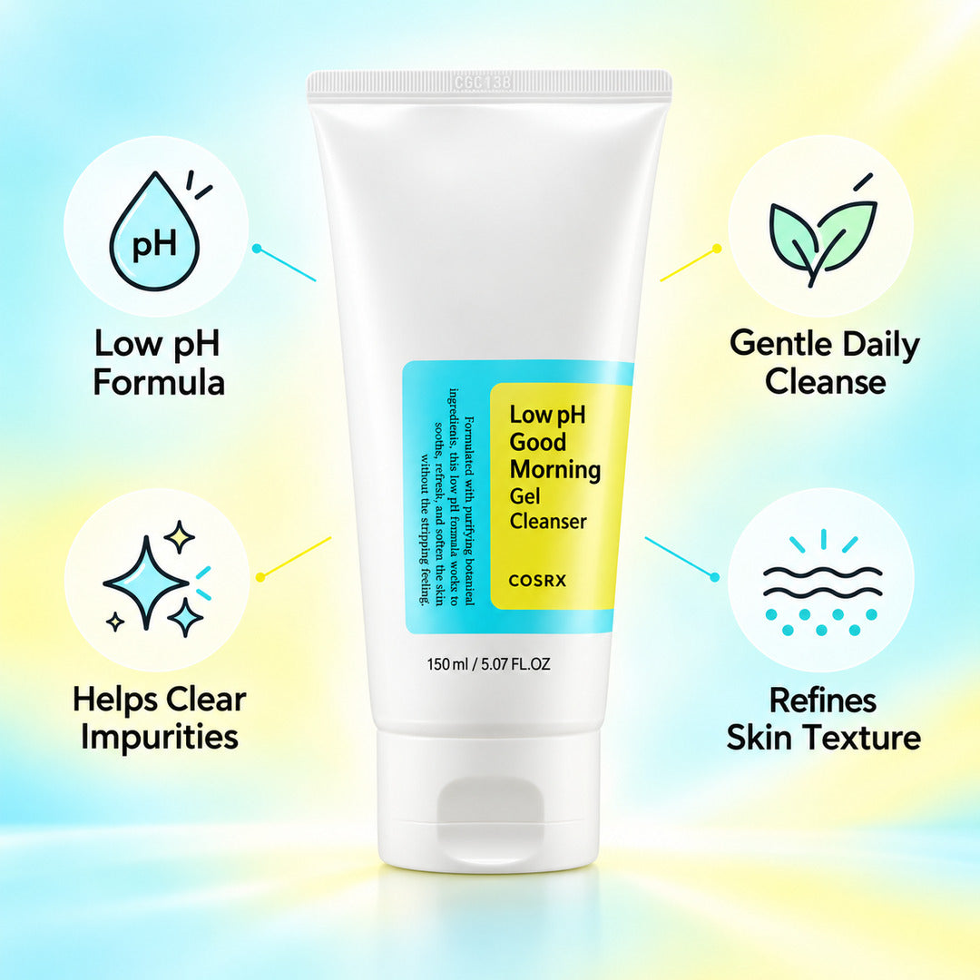 Cosrx Low pH Good Morning Gel Cleanser, 150 ml