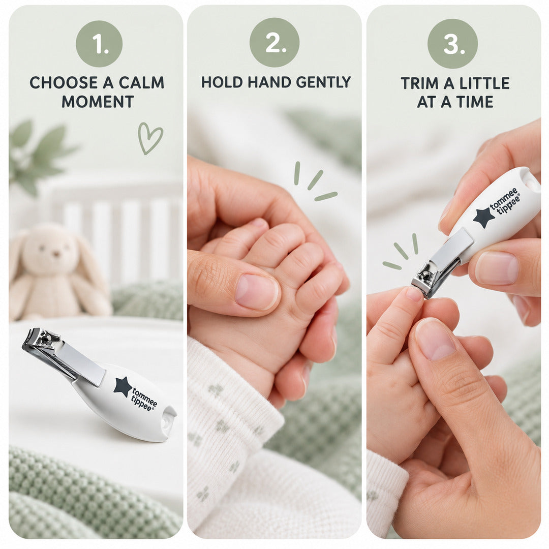 Tommee Tippee Newborn Baby Infant Manicure Safety