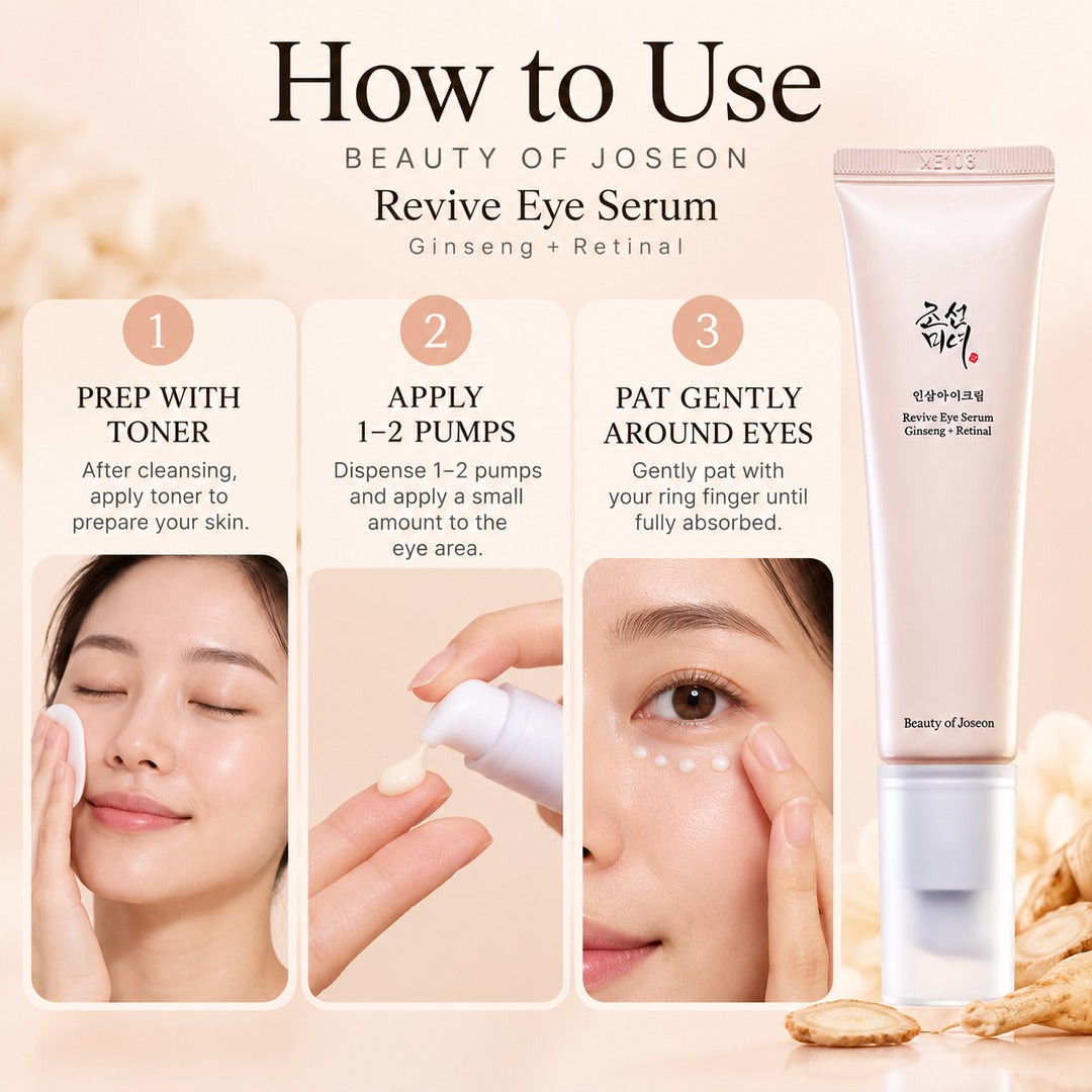 Beauty of Joseon revive eye serum Ginseng+retinal