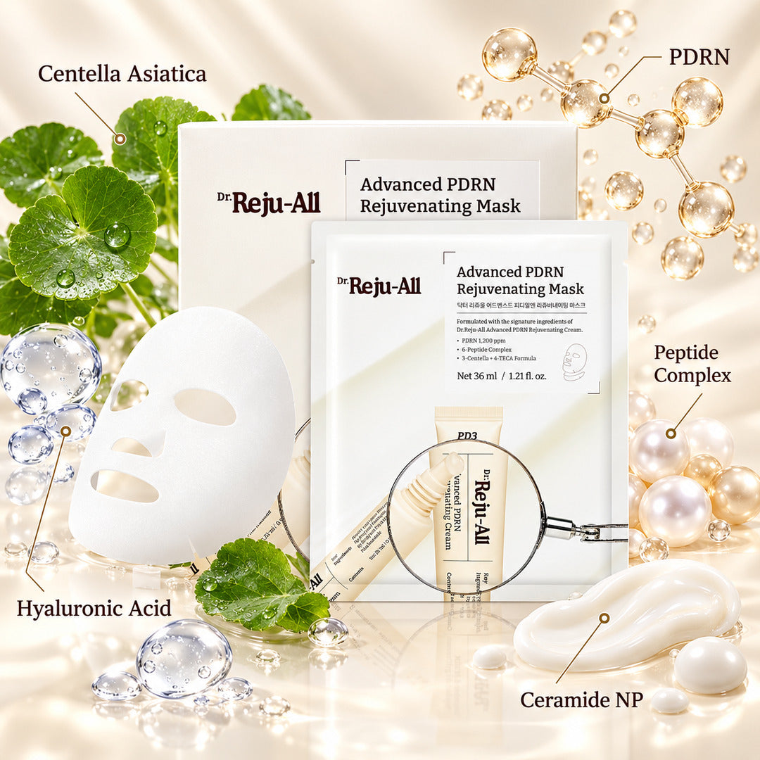 Dr. Reju-All Advanced PDRN Rejuvenating Mask (36ml x 4 ea)