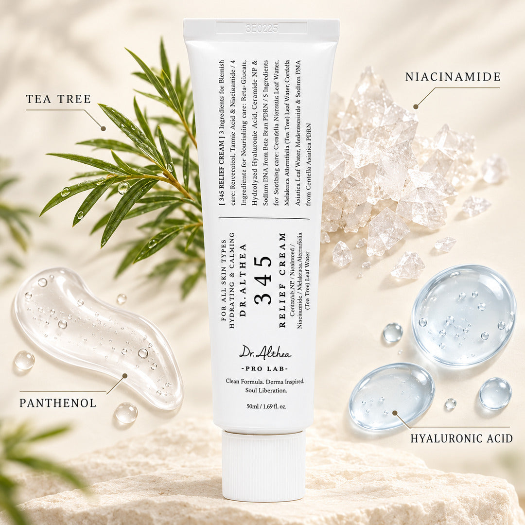 Dr.Althea 345 Relief Cream, Korean Skincare, 50ml