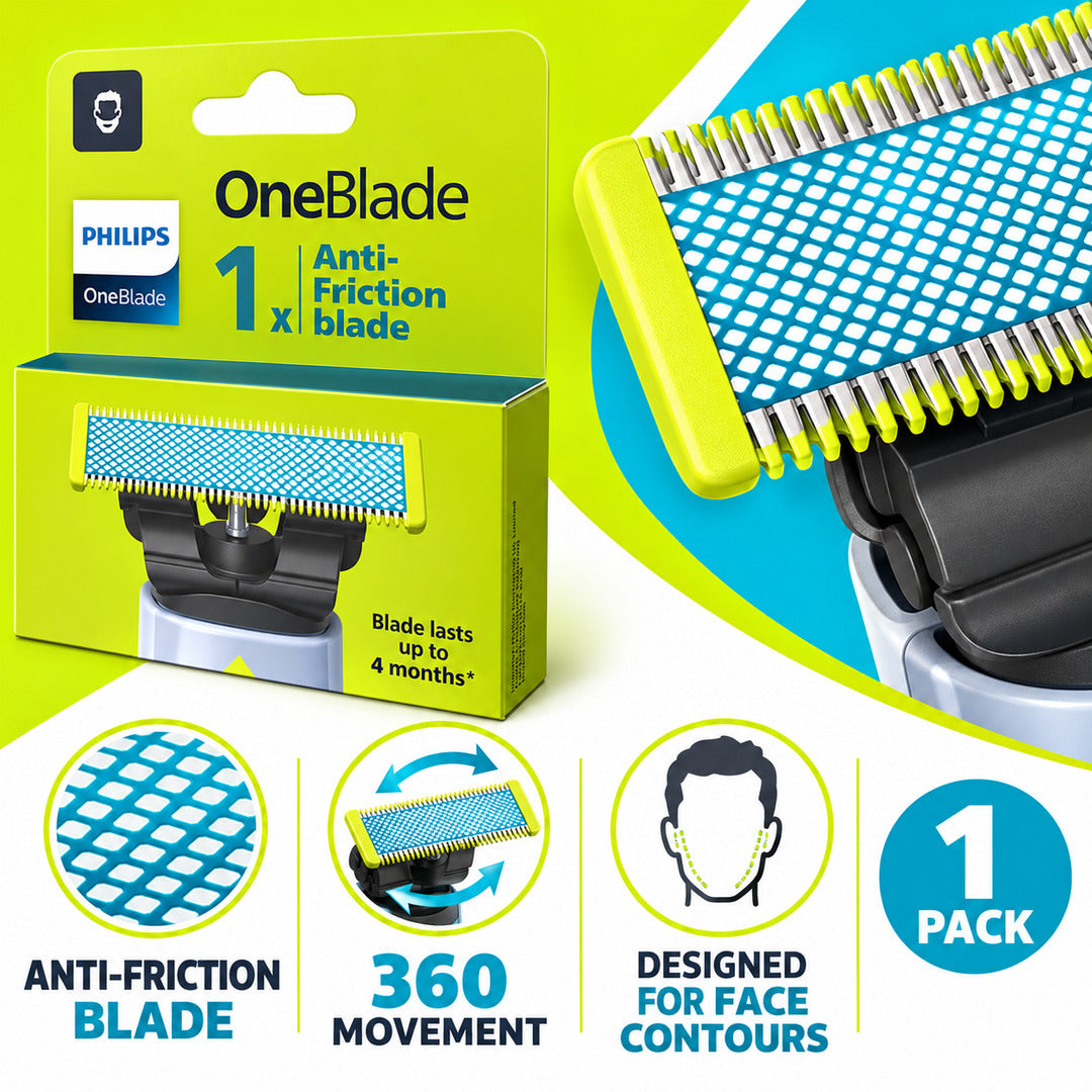 Philips Oneblade First Shave Replacment 1 Pack Blade