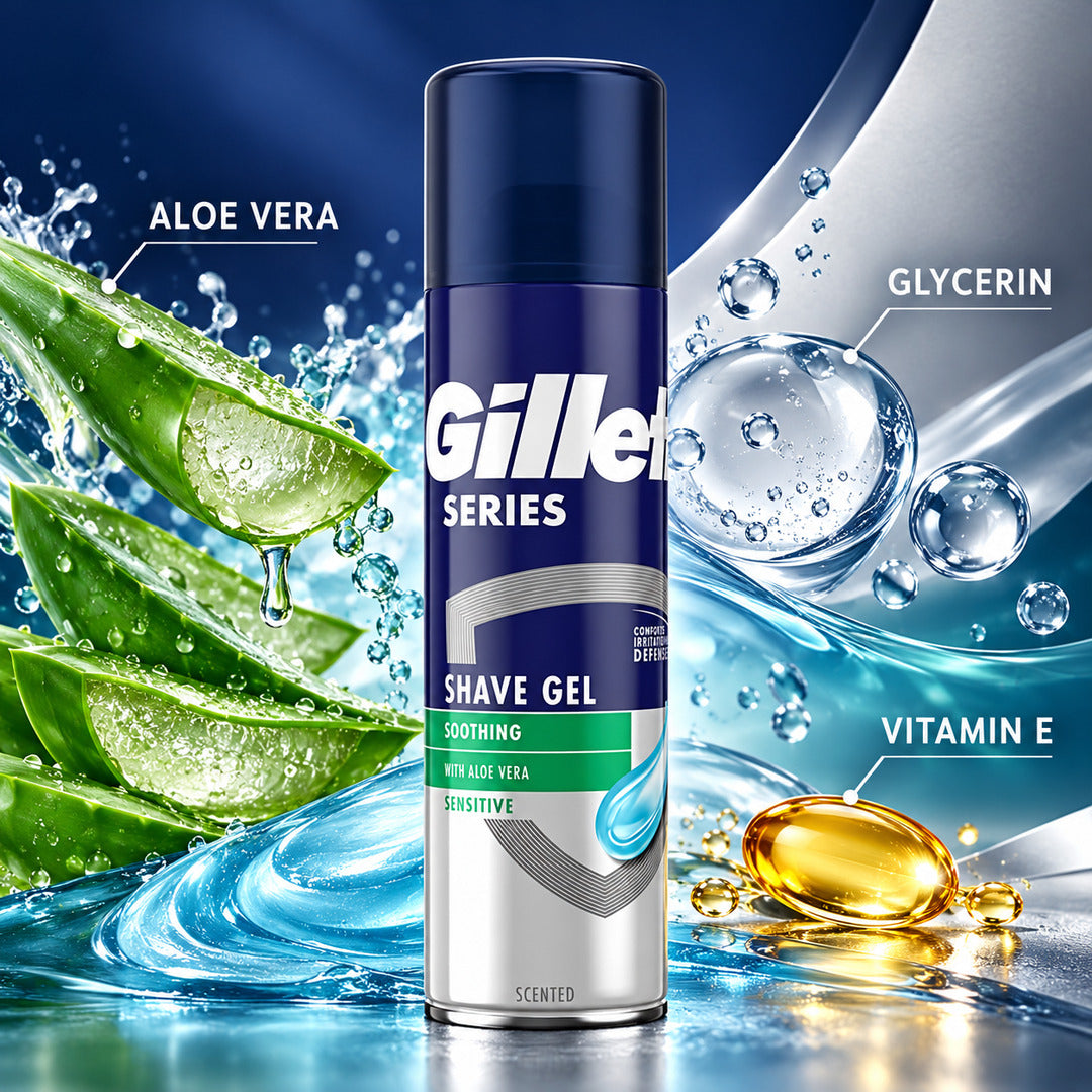 Gillette Series Sensitive Shaving Gel 200ml