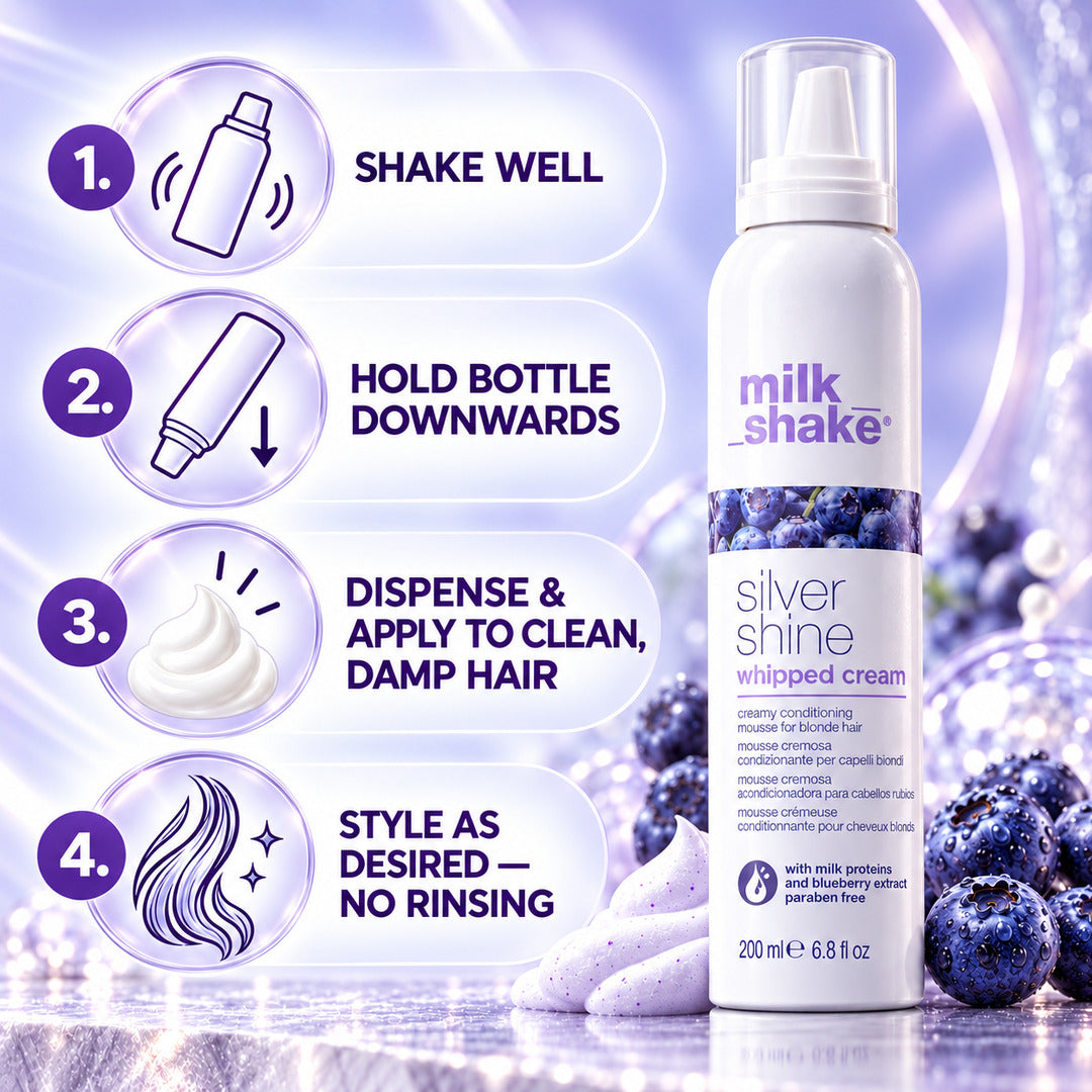 Milkshake Silver Shine Whipped Cream 200ml Unisex