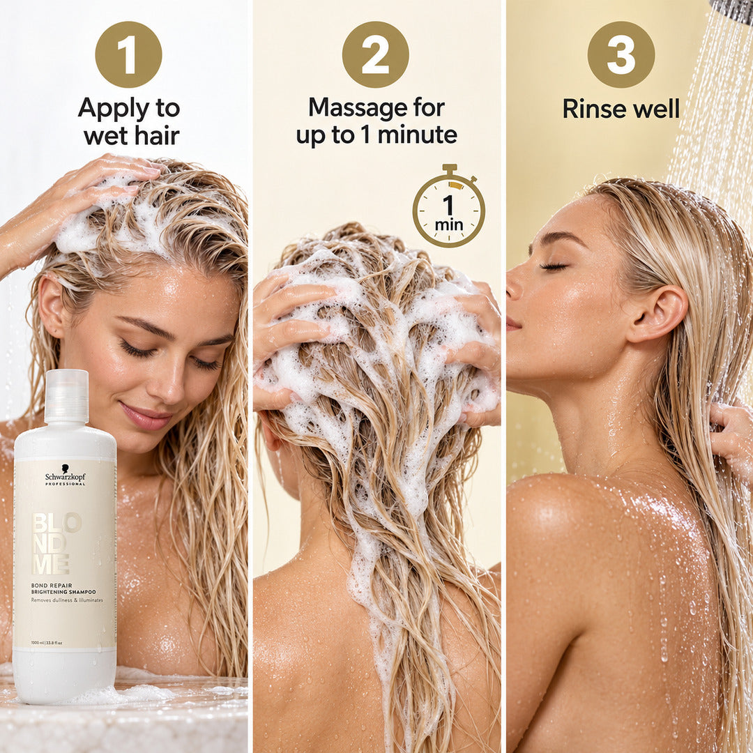 BLONDME Bond Repair Brightening Shampoo 1000ml