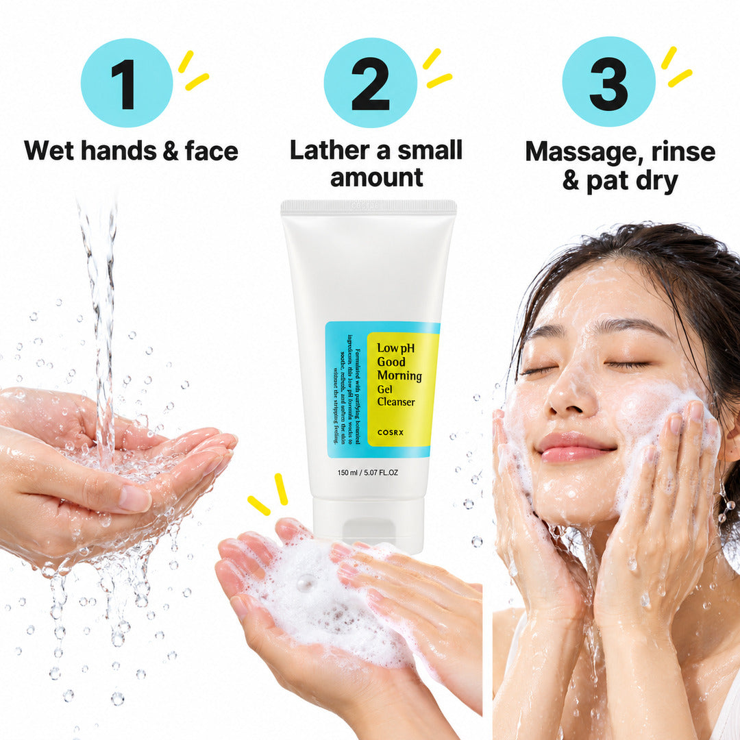 Cosrx Low pH Good Morning Gel Cleanser, 150 ml