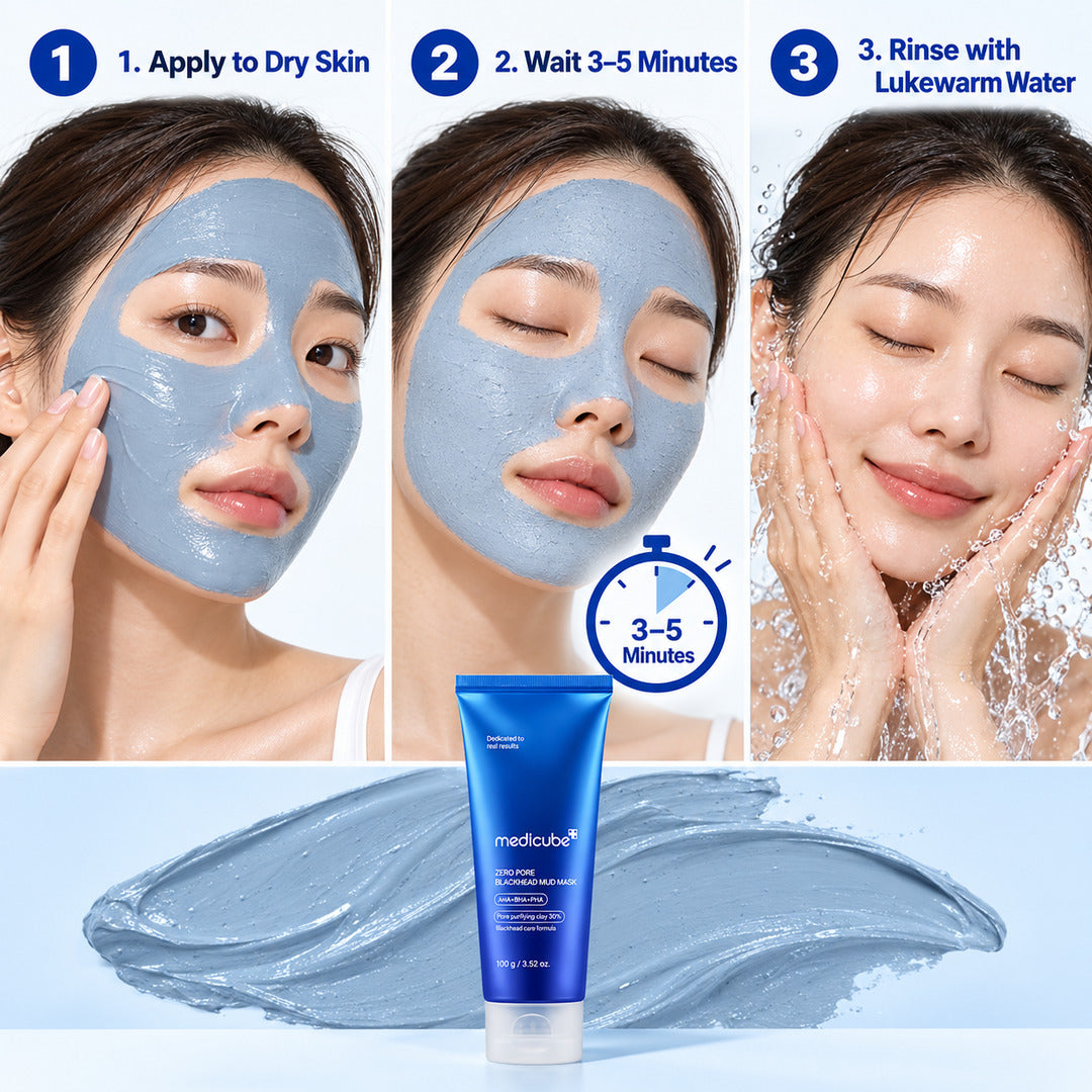 Medicube Zero Pore Blackhead Mud Mask 100 g