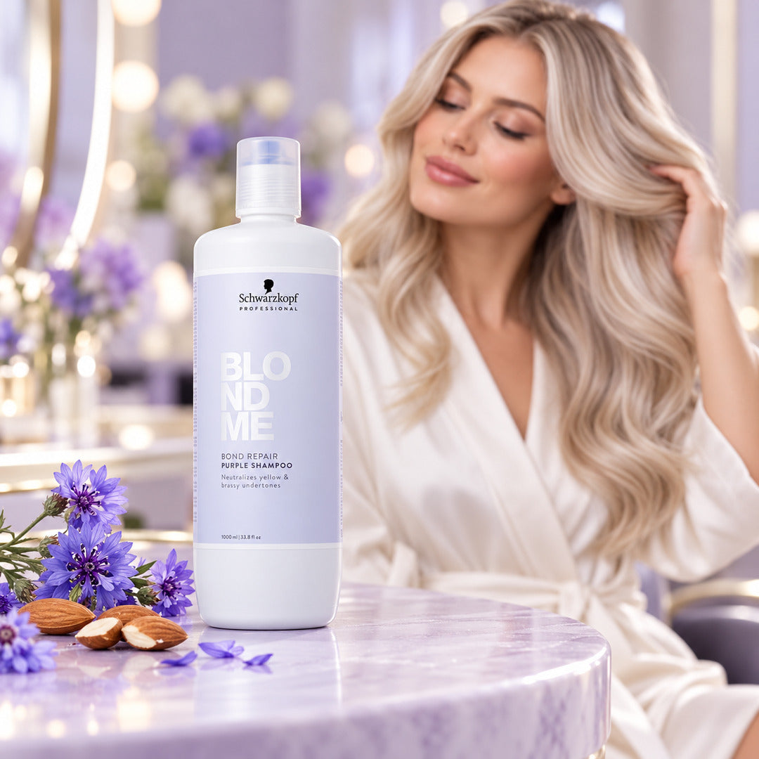 BLONDME Bond Repair Purple Shampoo 1000ml