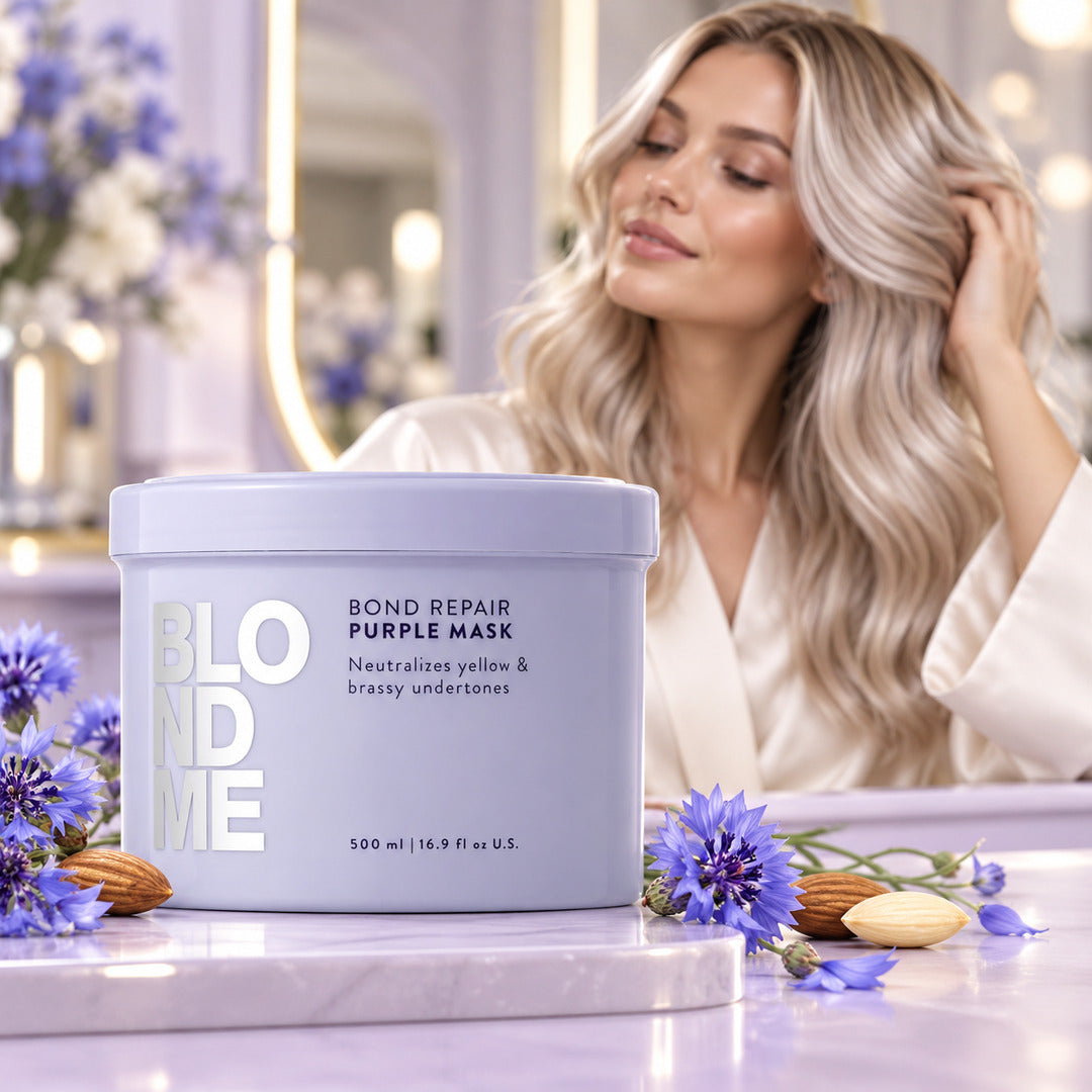 BLONDME Bond Repair Purple Mask 500ml