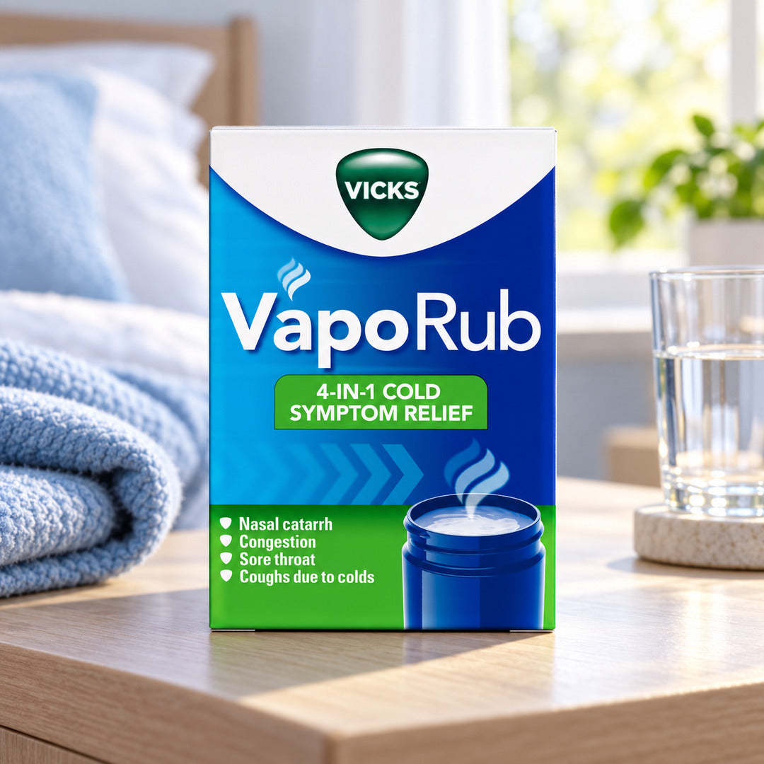 Vicks VapoRub 4In1 Cold Symptom Relief Jar 100g