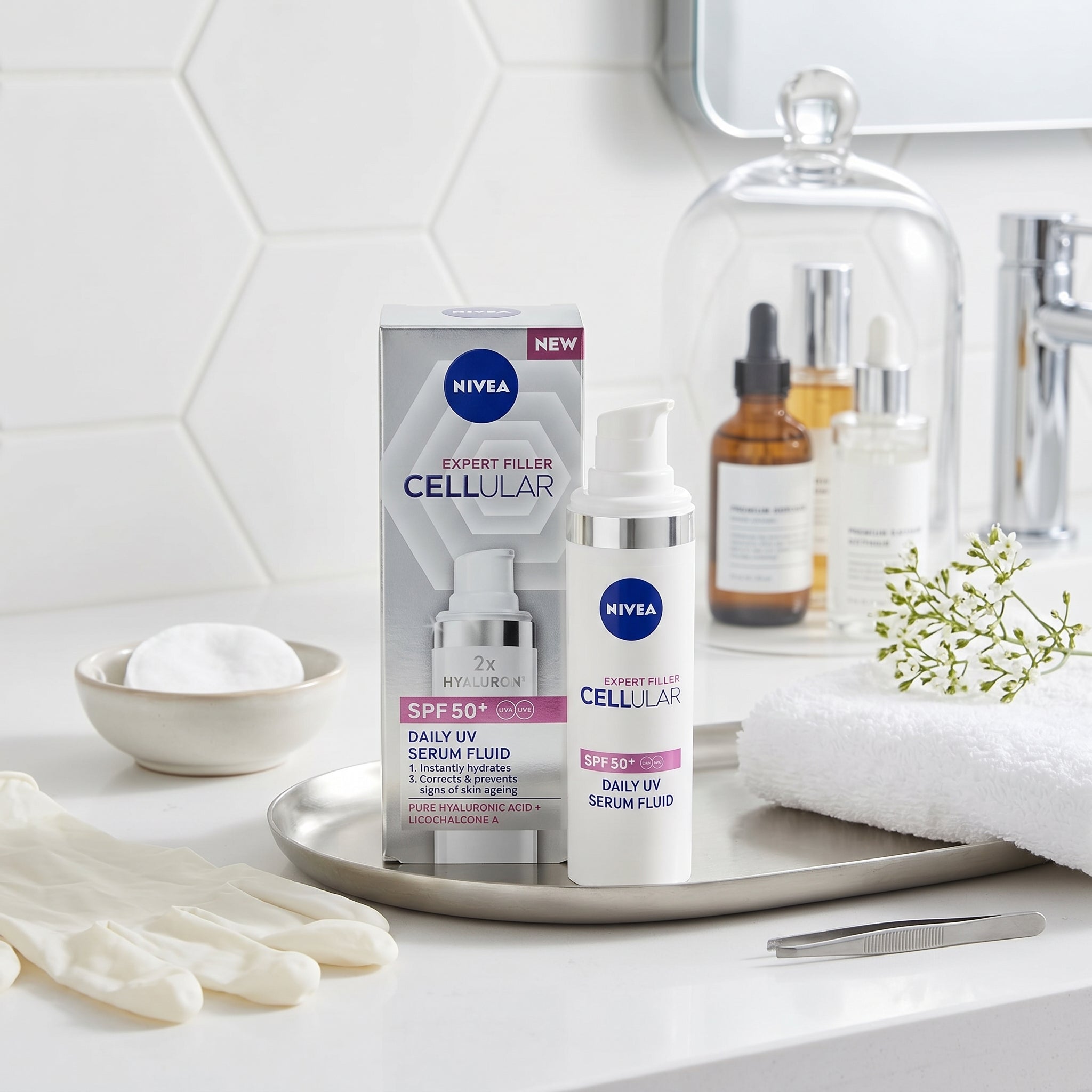 Nivea Expert Filler Cellular Daily UV Serum Fluid SPF50 30ml