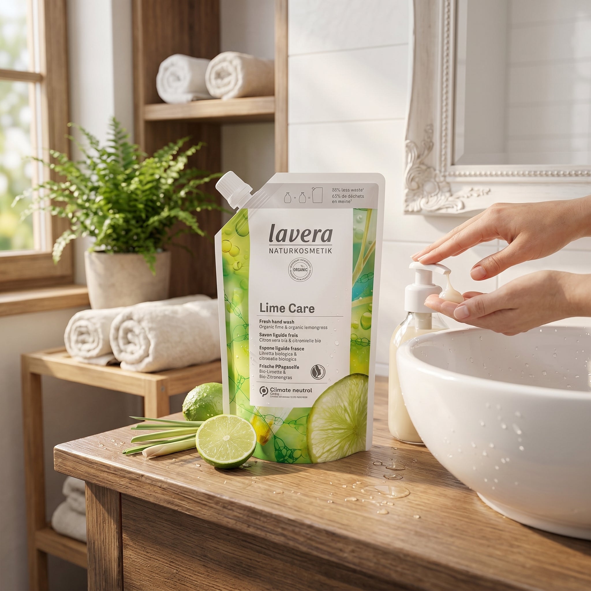 Lavera Lime Care Fresh Hand Wash 500ml
