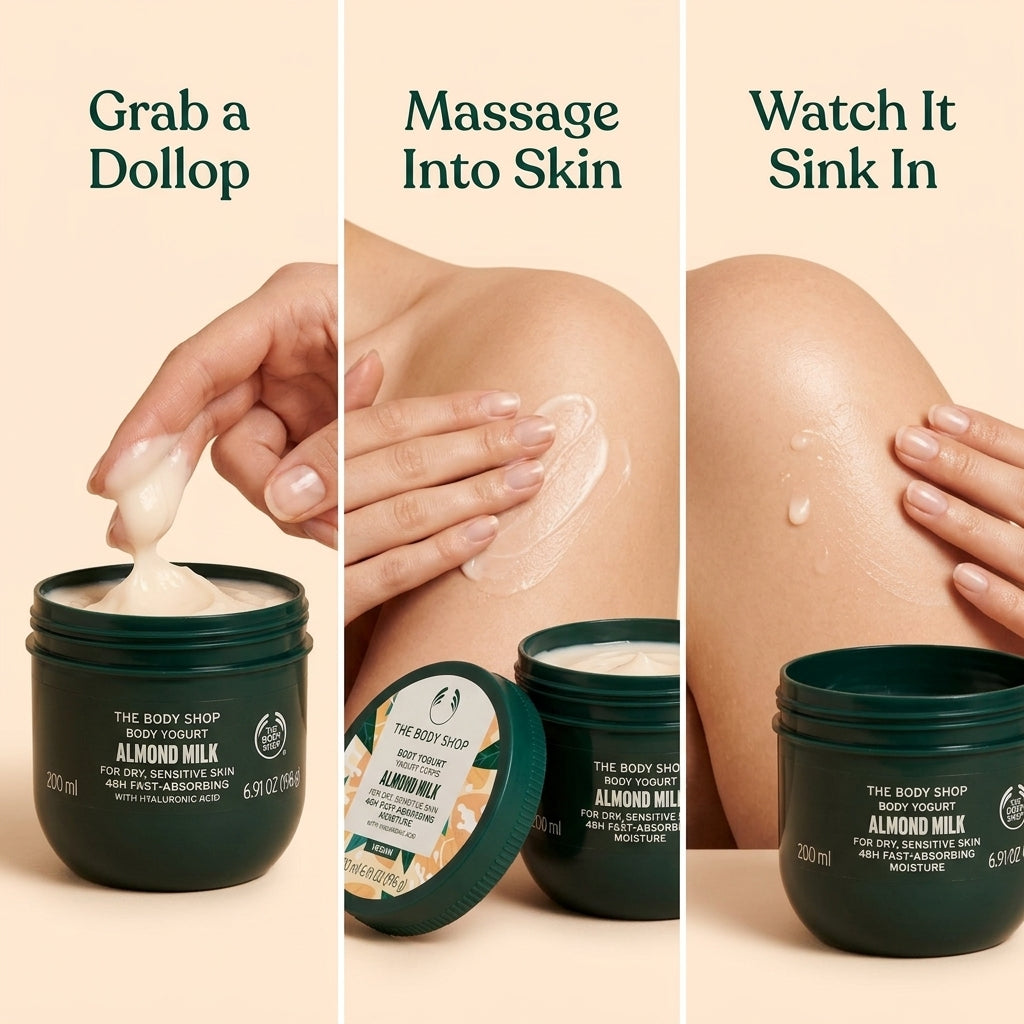 The Body Shop Body Yogurt Almond Milk 200ml