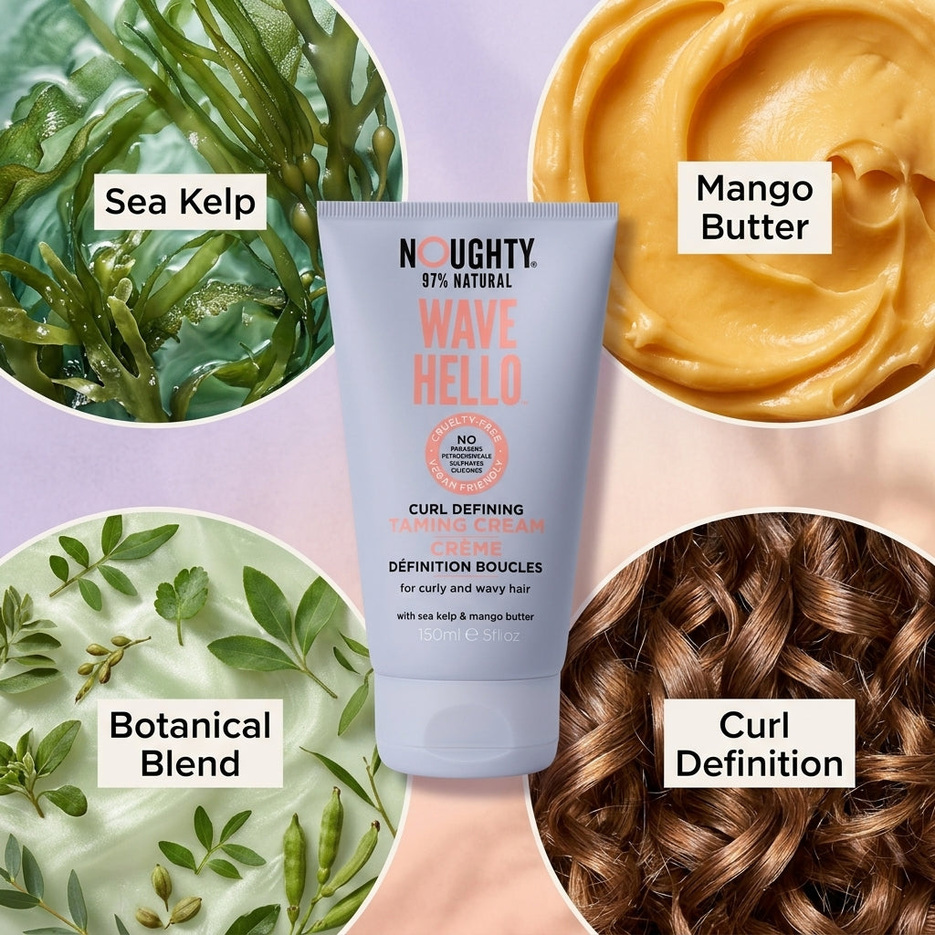 Noughty Wave Hello Curl Defining Taming Cream 150ml