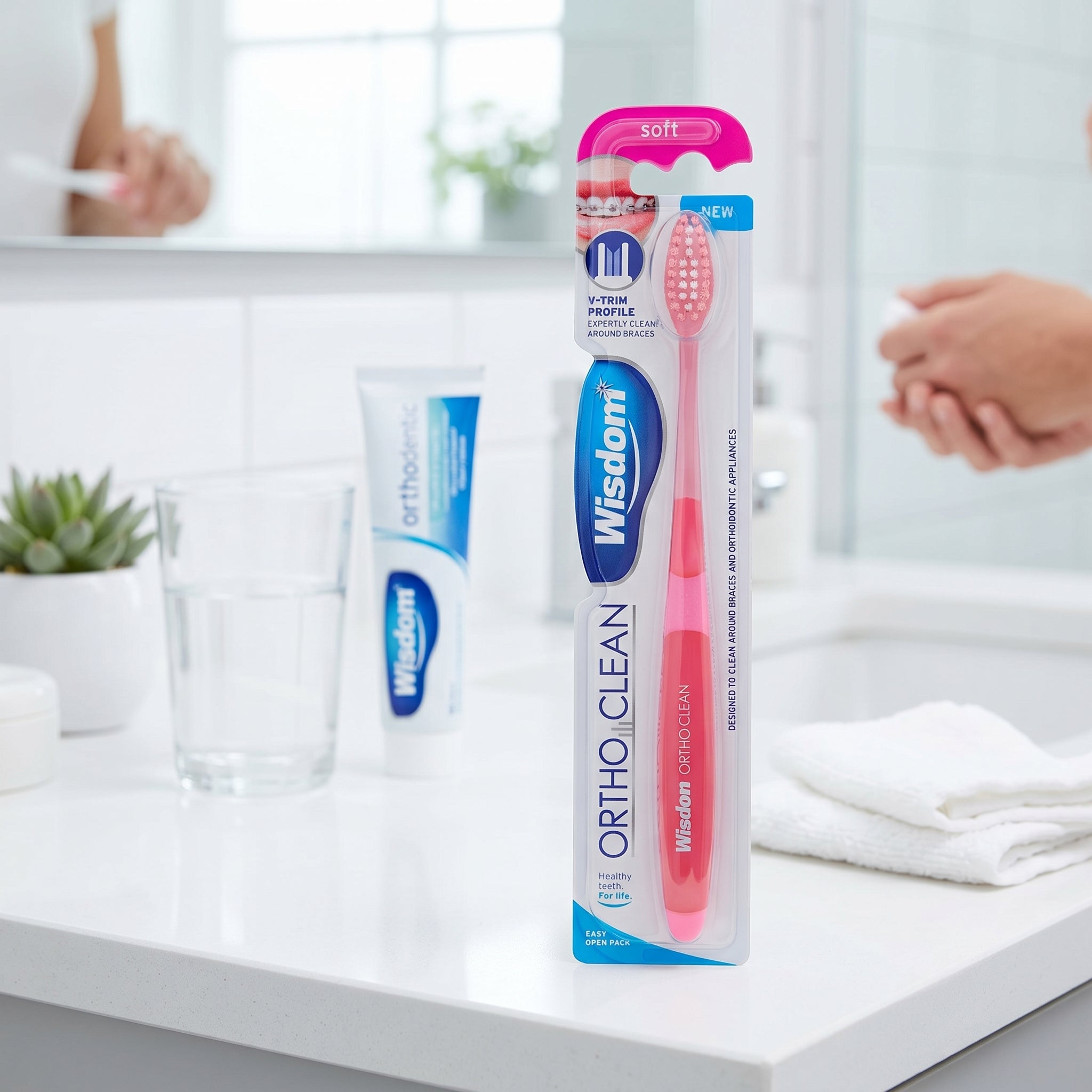 wisdom ortho braces toothbrush
