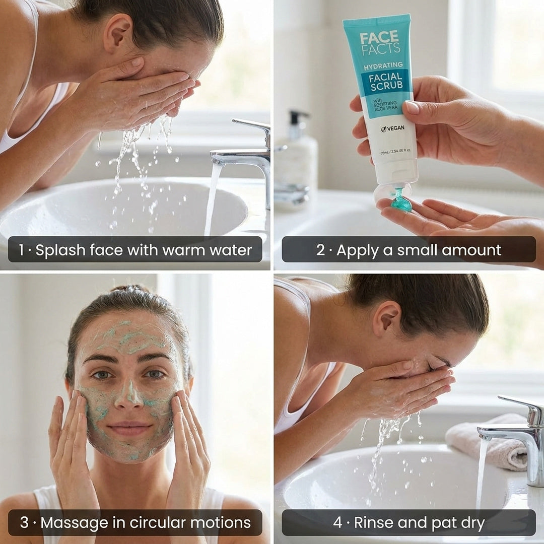 Face Facts Hydrating Facial Scrub 75ml