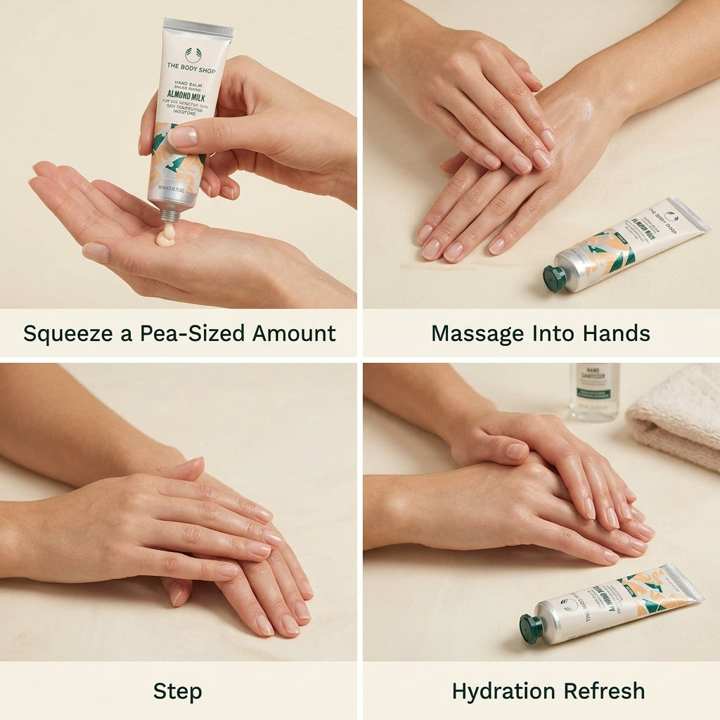 The Body Shop Hand Cream Almond Milk 30ml