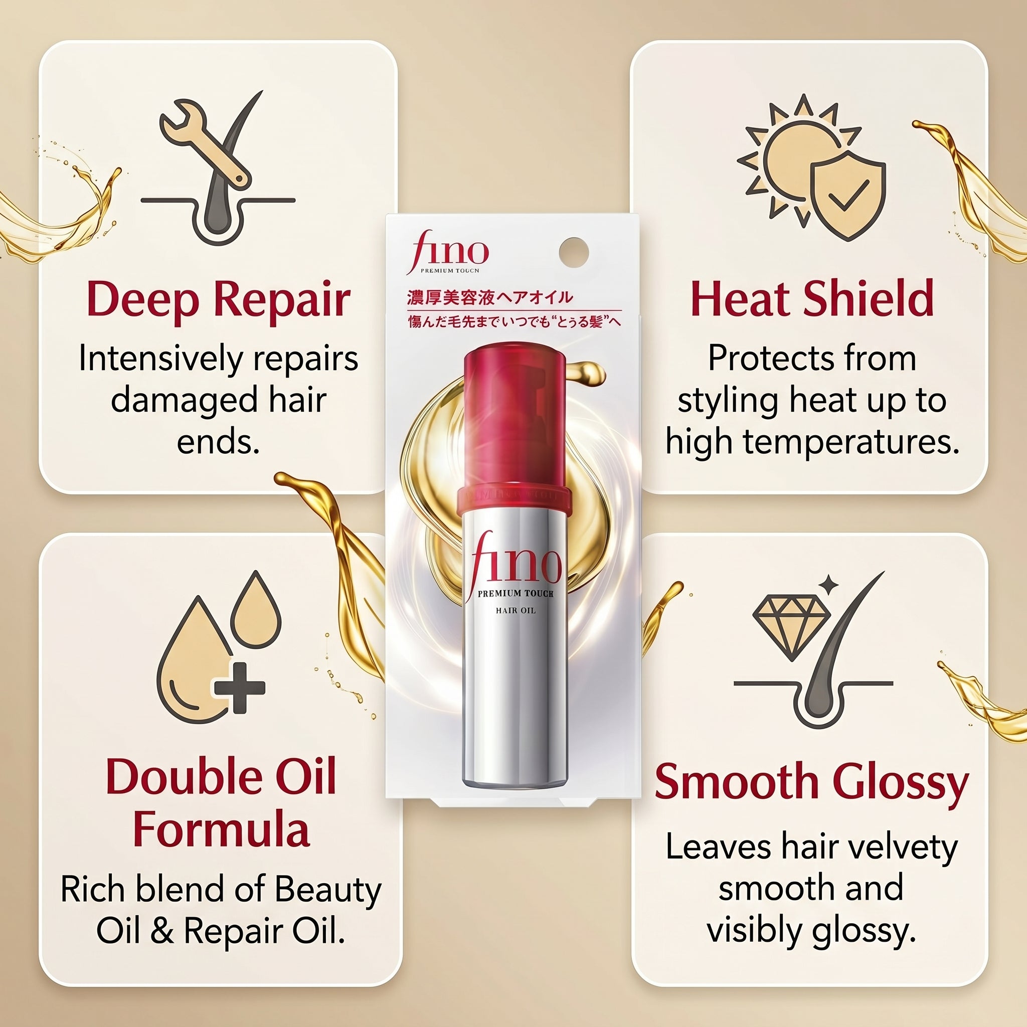 Shiseido Fino Premium Touch Hair Oil 70ml