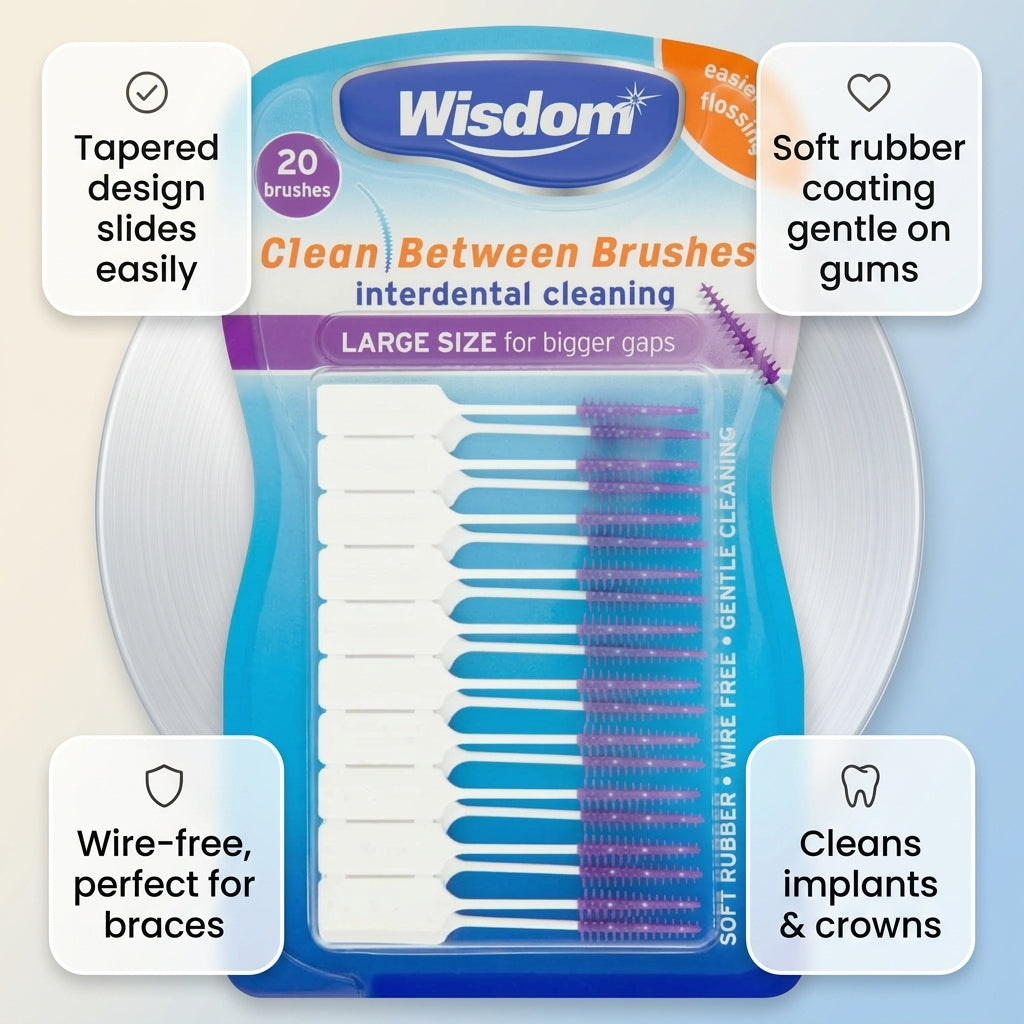 Wisdom Clean Between Brushes Large