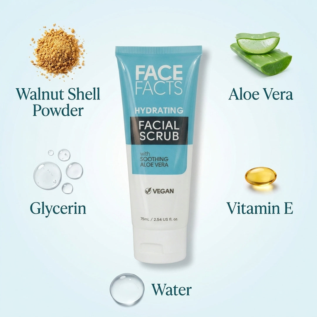 Face Facts Hydrating Facial Scrub 75ml