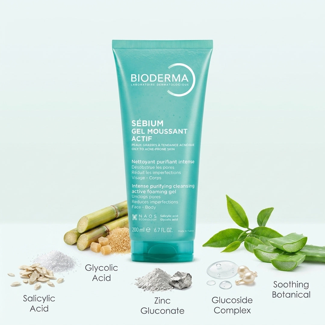 Bioderma SEBIUM Gel Moussant Actif 200ml