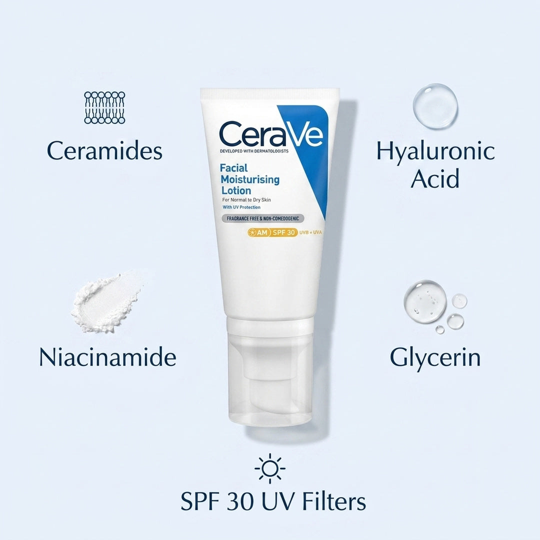 CeraVe Moisturizing Face Cream SPF30 52ml