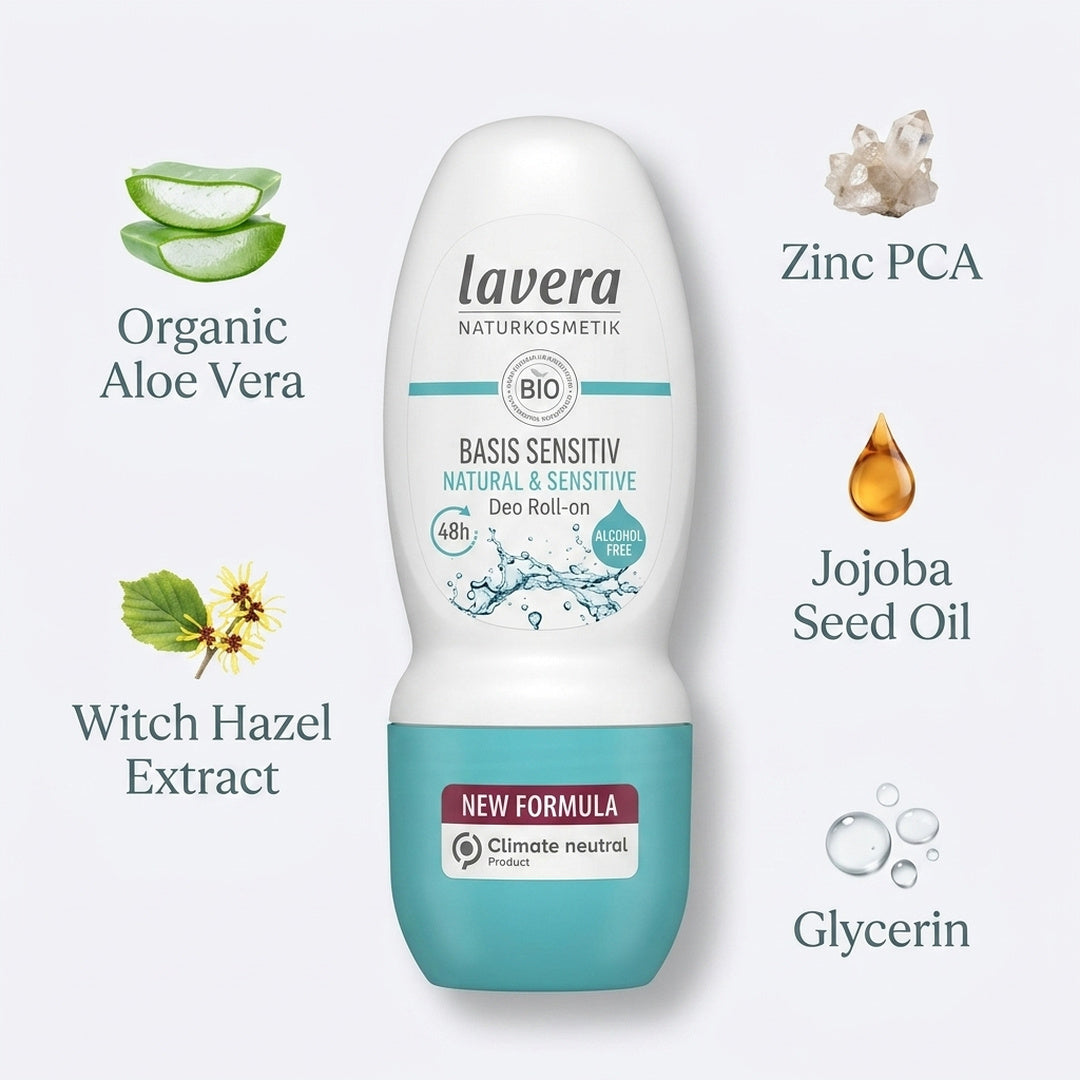 Lavera BASIS Deodorant Roll On 50ml