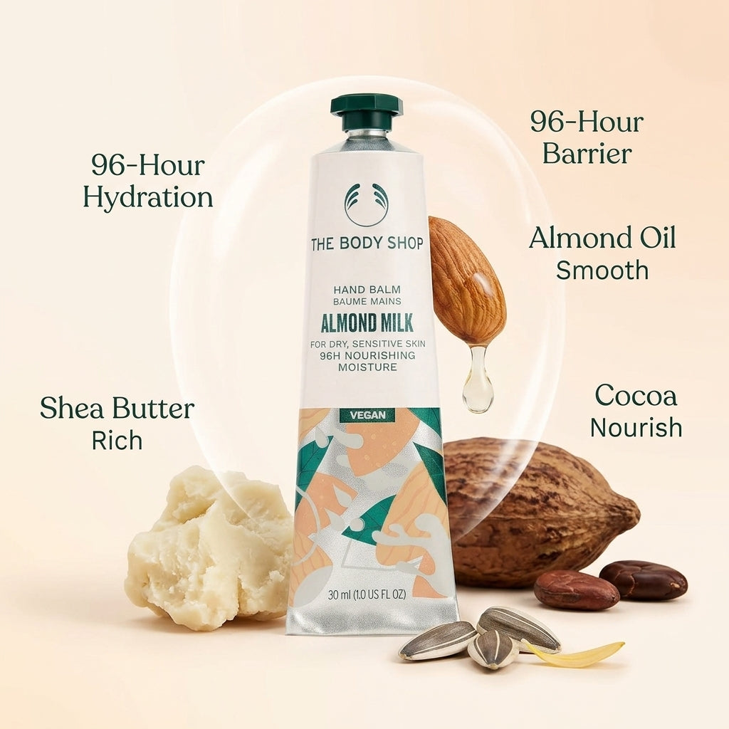 The Body Shop Hand Cream Almond Milk 30ml
