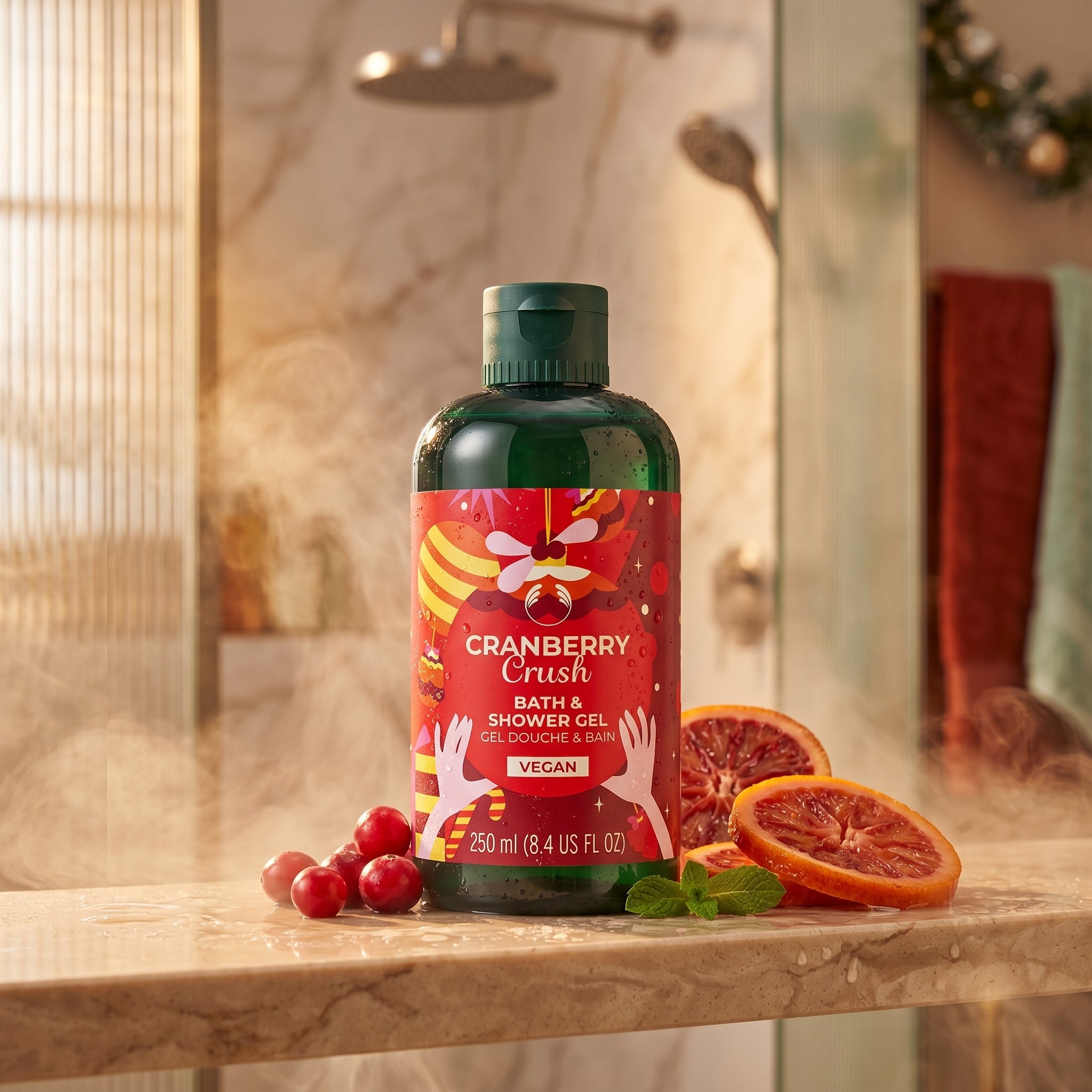 The Body Shop Shower Gel Cranberry 250ml