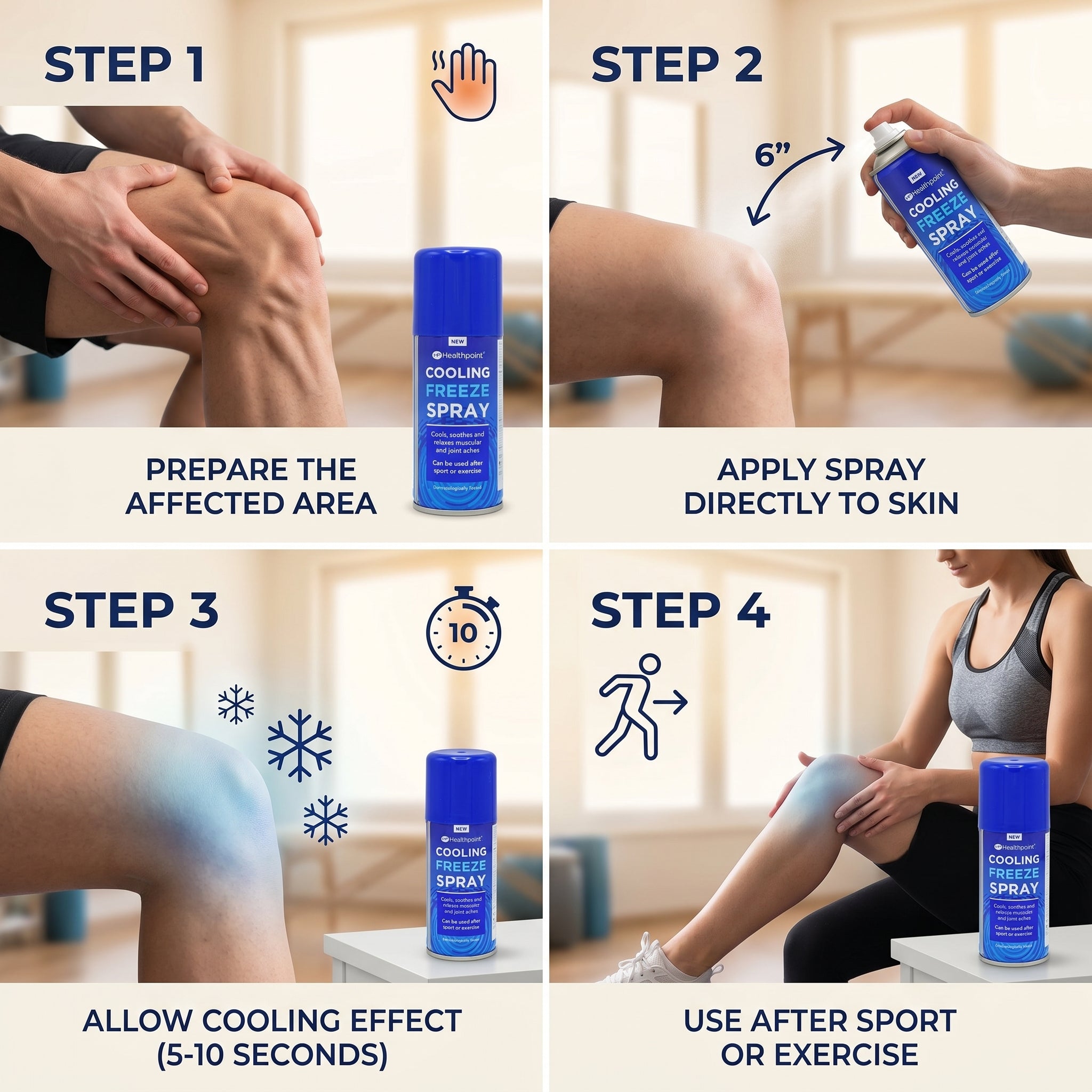 Healthpoint Freeze Spray 125ml