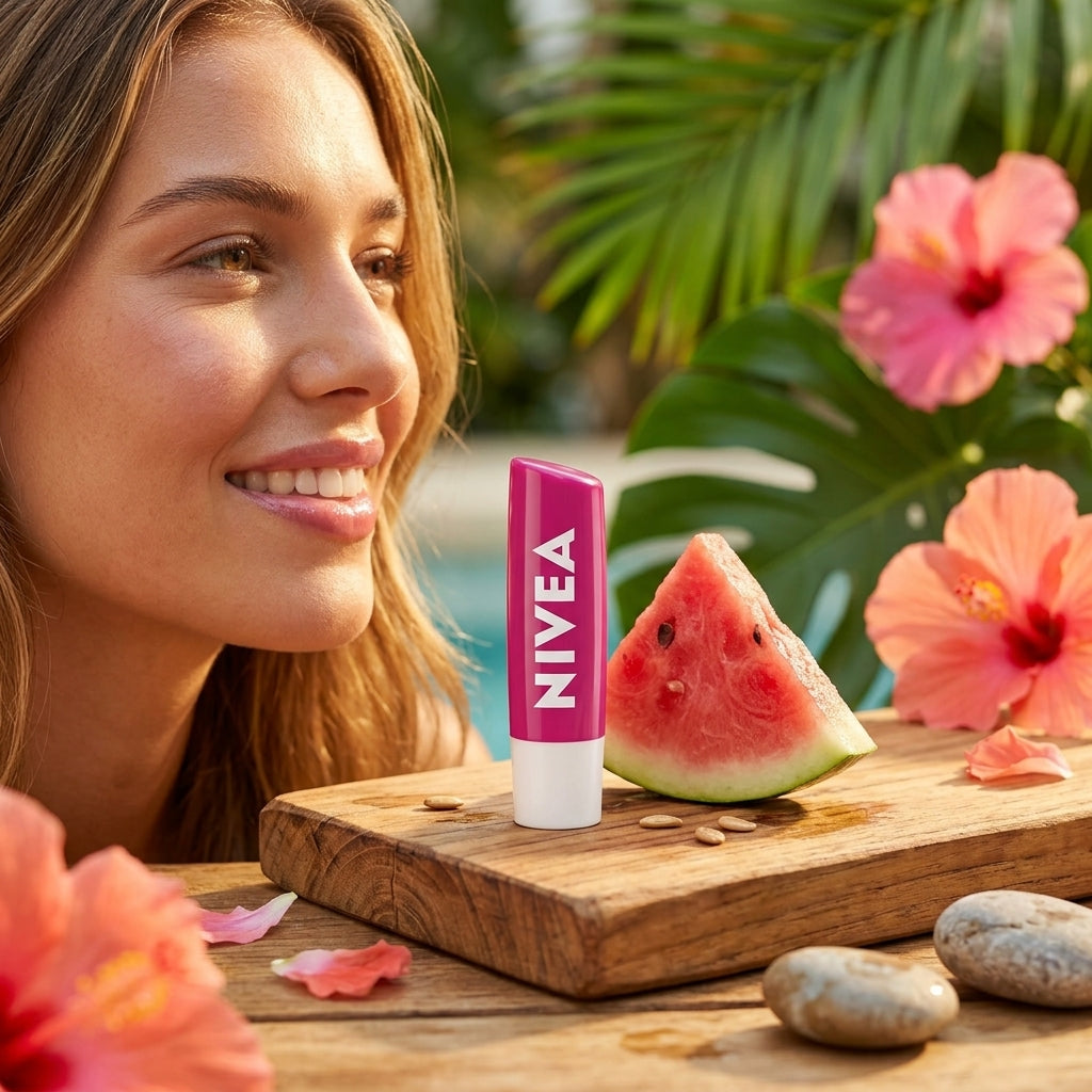 Nivea Watermelom Shine Lip Balm