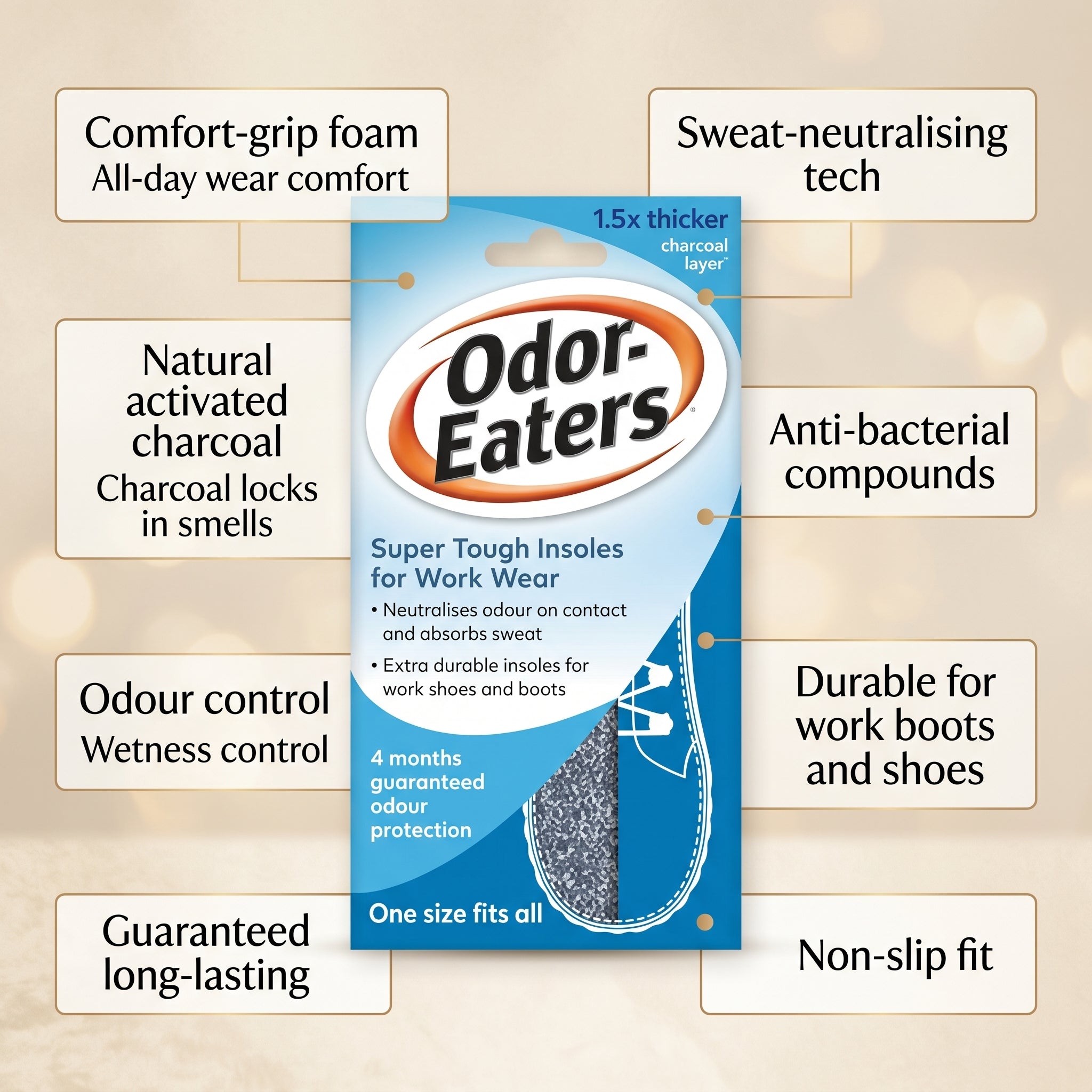 Odor-Eaters Super Tough Insoles