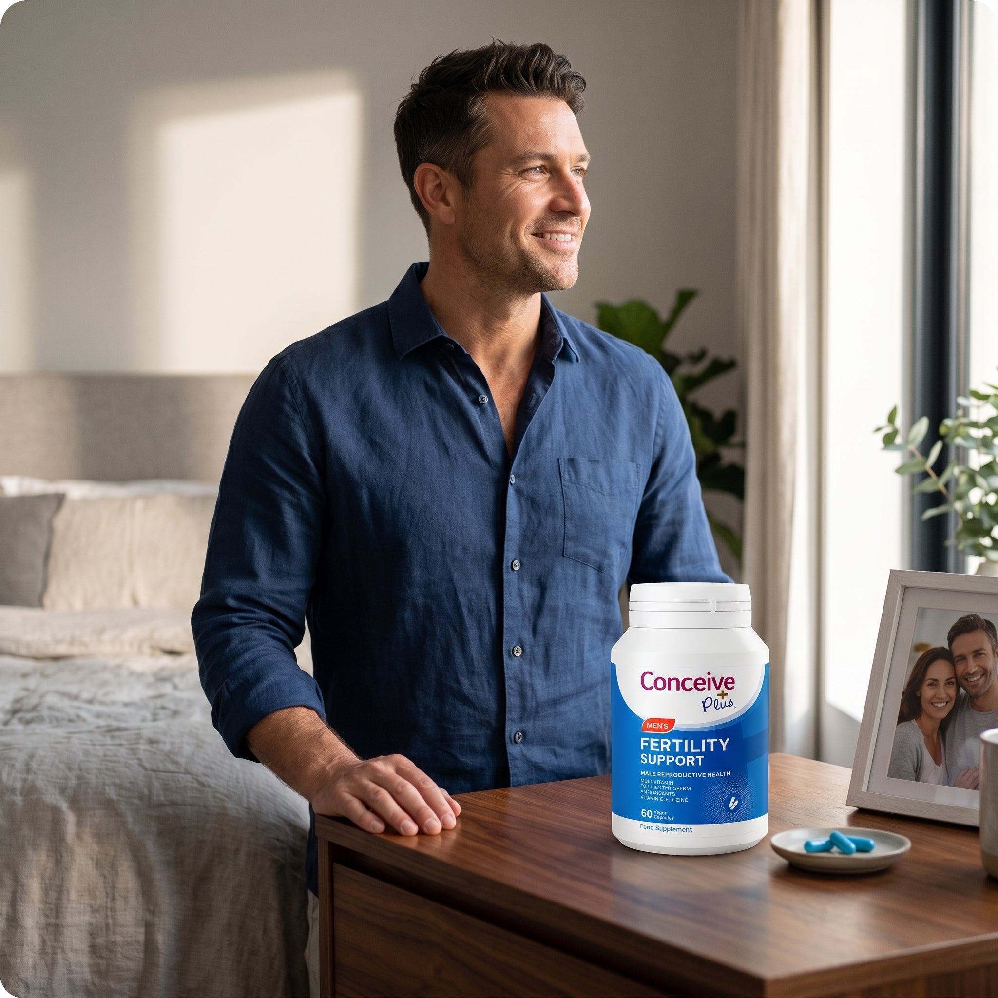 Conceive Plus Men's Fertility Support 60 Tablets