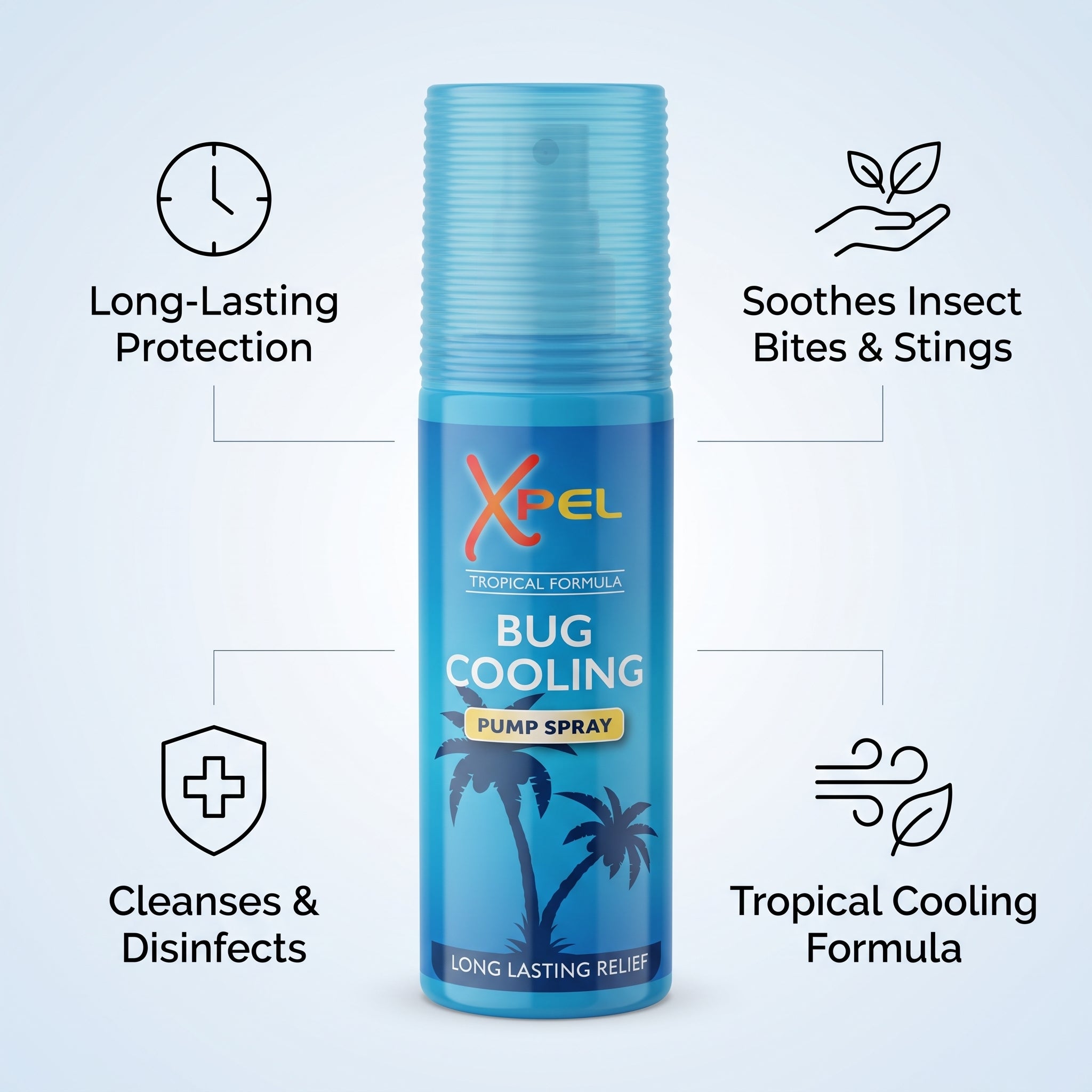 Xpel Bug Cooling Pump Spray 120ml