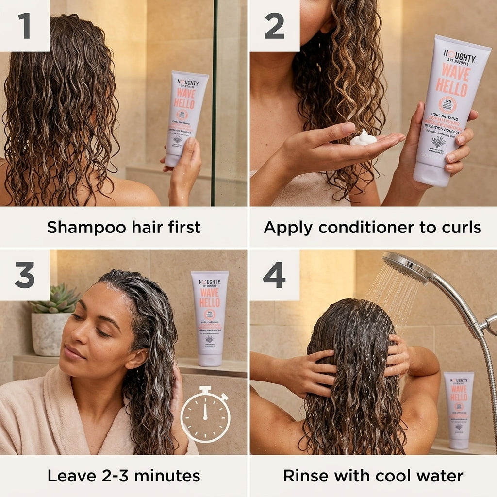Noughty Wave Hello Curl Defining Conditioner 250ml