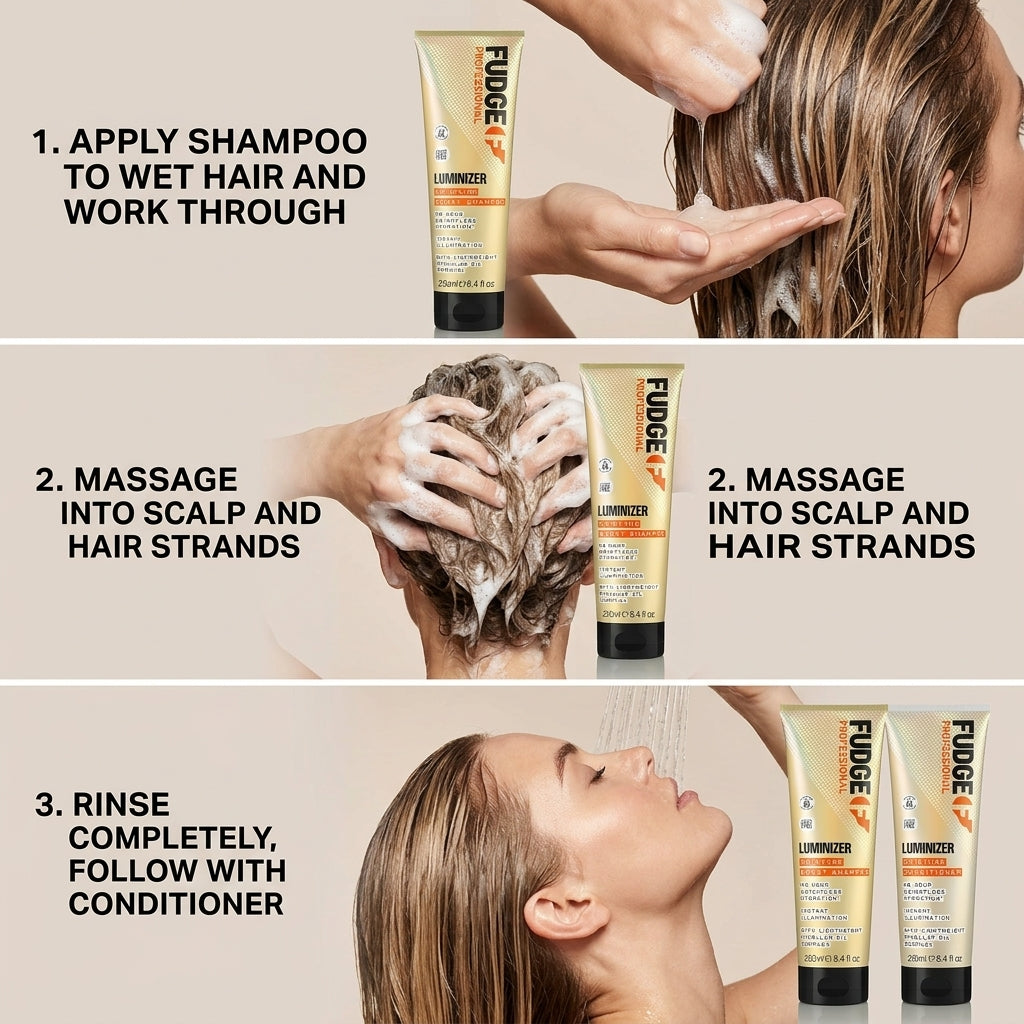 Fudge Professional Luminizer Moisture Boost Shampoo 250ml