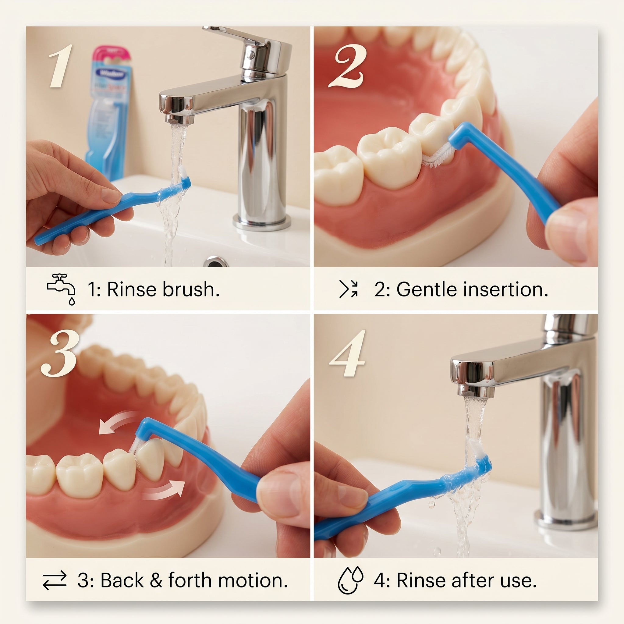 Wisdom Interspace Soft Interdental Toothbrush