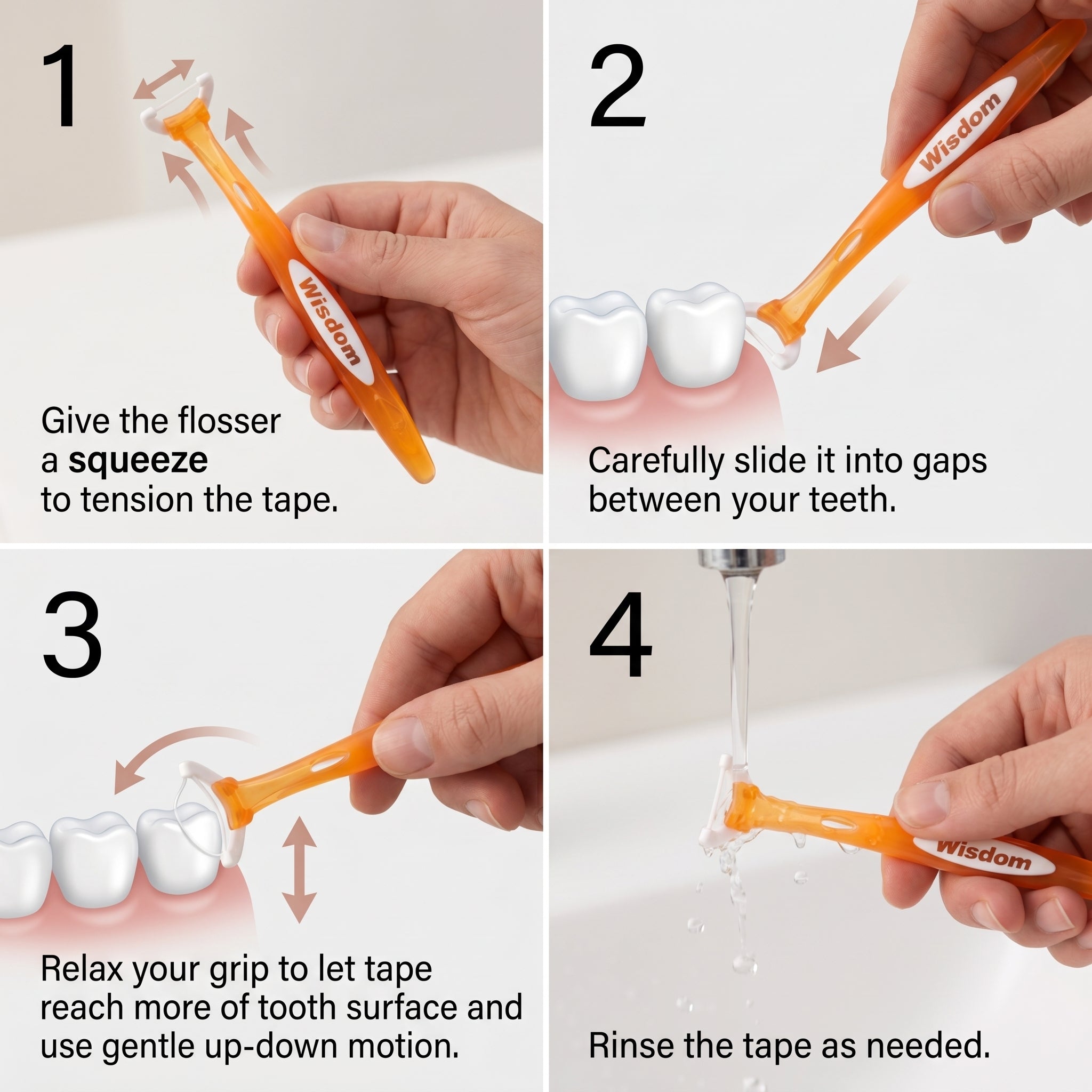 Wisdom Clean Between Easy Flosser