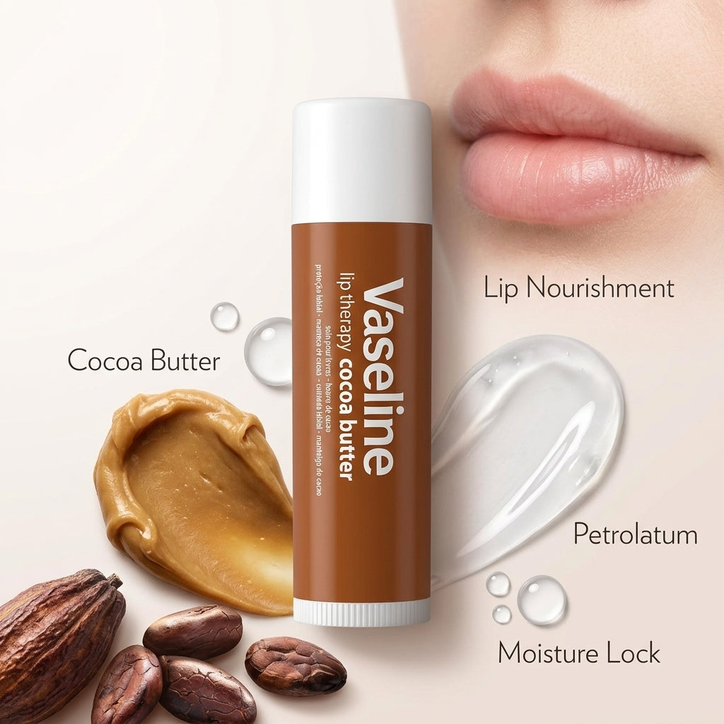 Vaseline Lip Care Stick 4.8g Cocoa