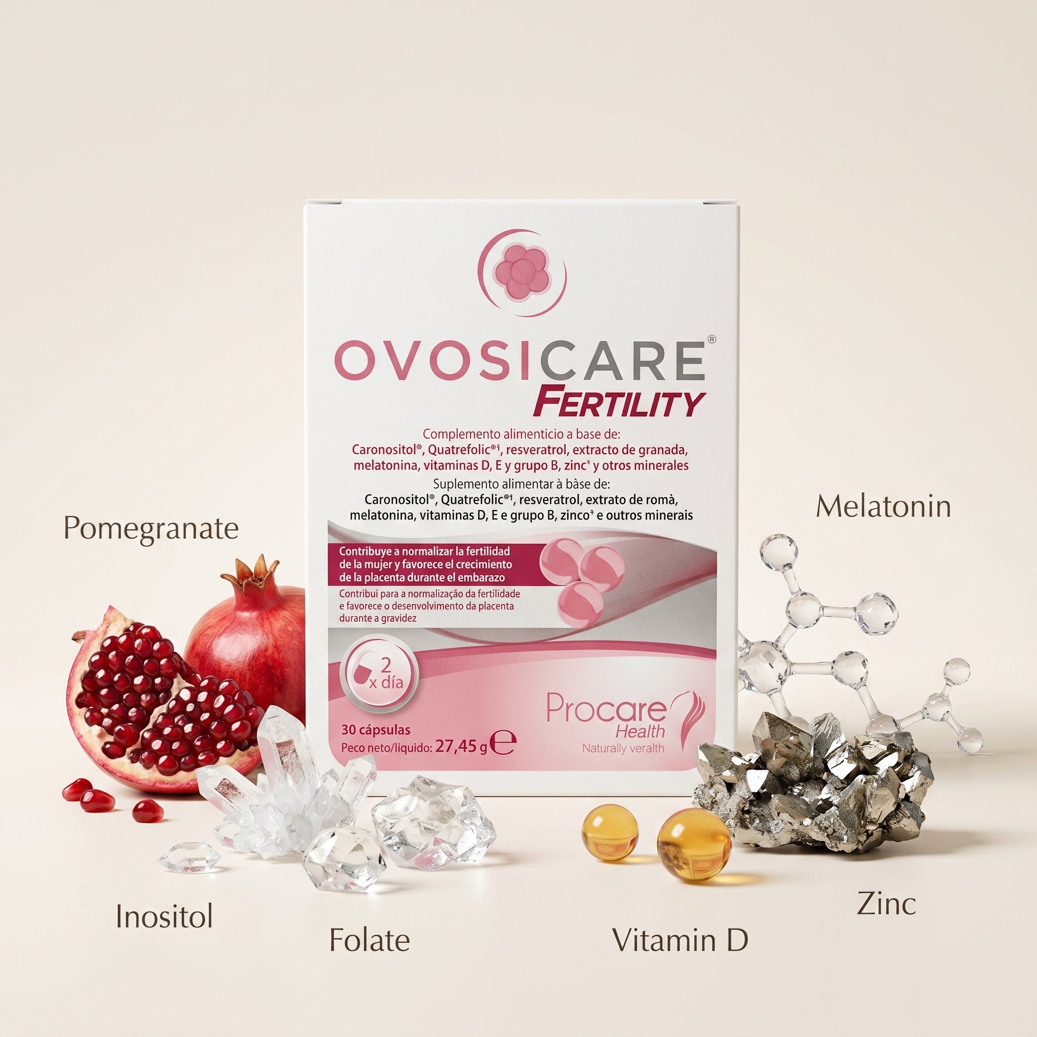 Procare Health Ovosicare Fertility 60 Caps