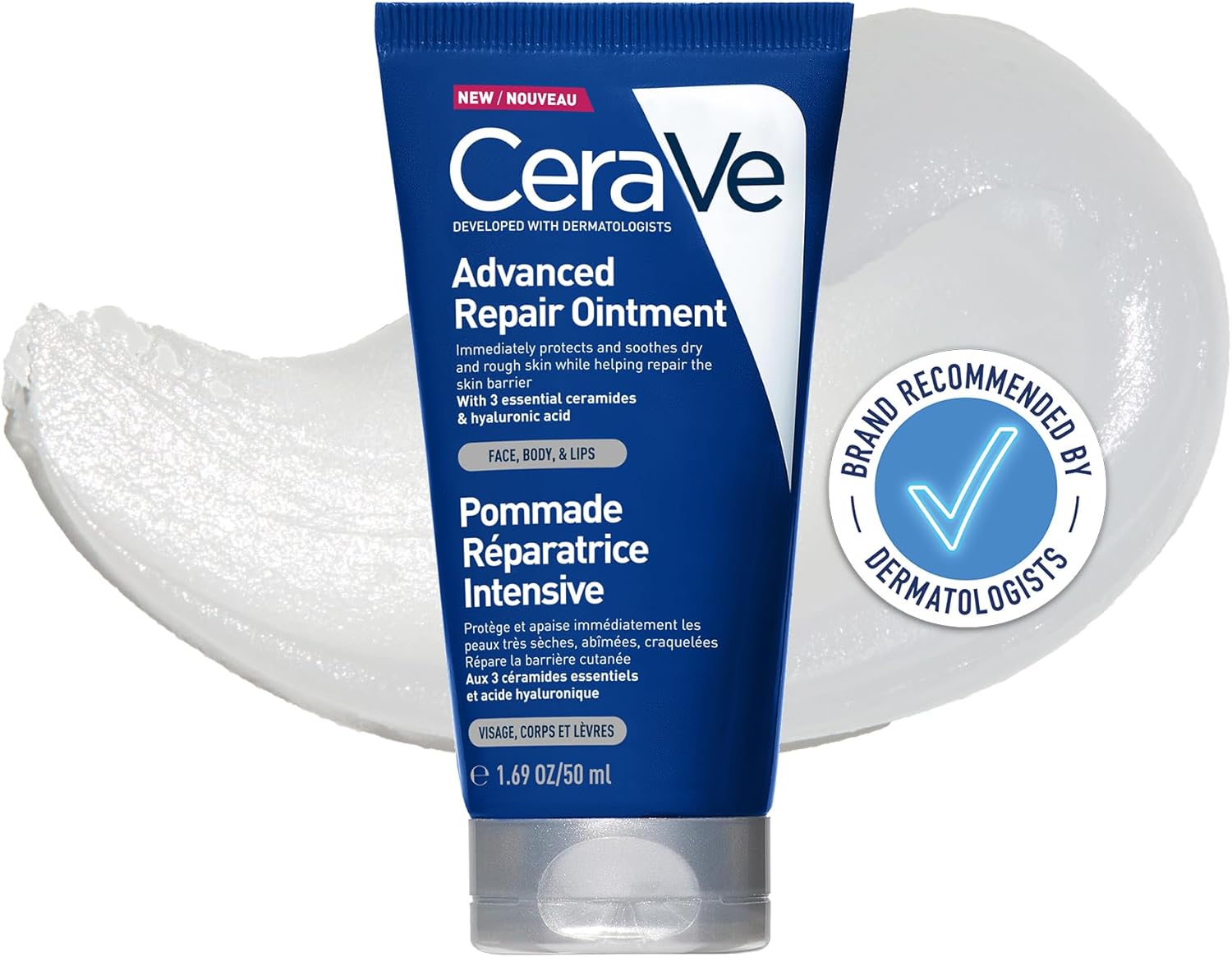 CeraVe Advanced Repair Ointment With Hyaluronic Acid and 3 Essential Ceramides 50ml
