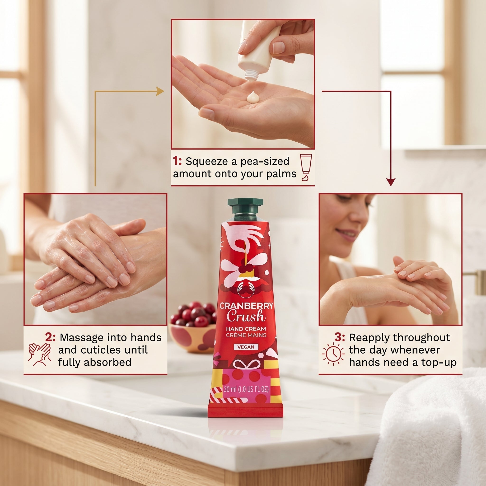 The Body Shop Hand Cream Cranberry 30ml
