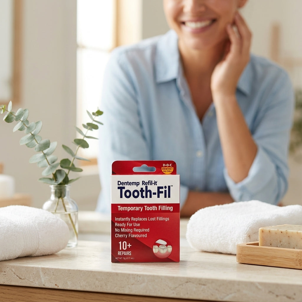 Dentemp Refil-it Tooth-fil Temporary Tooth Filling 10+ Repairs 3g