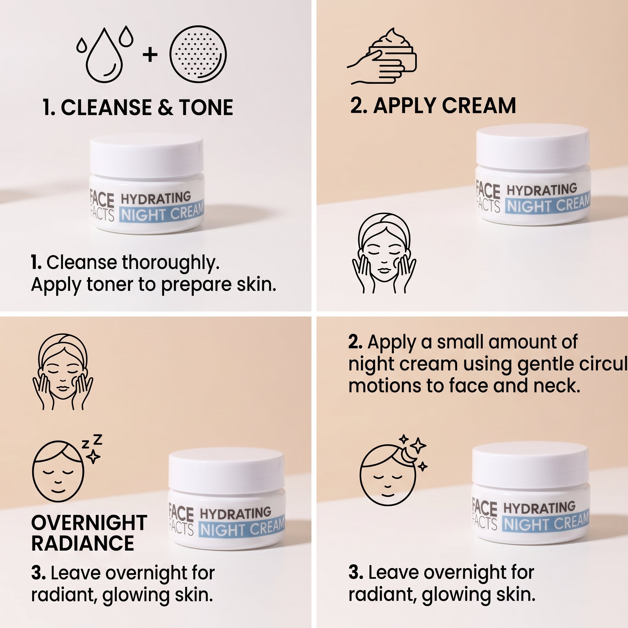 Face facts night cream 50ml