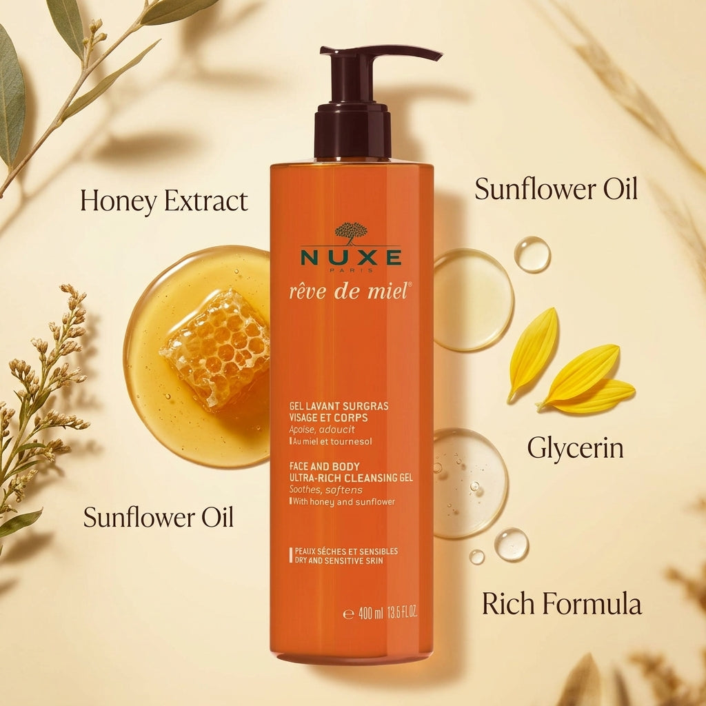 Nuxe reve de miel 400ml