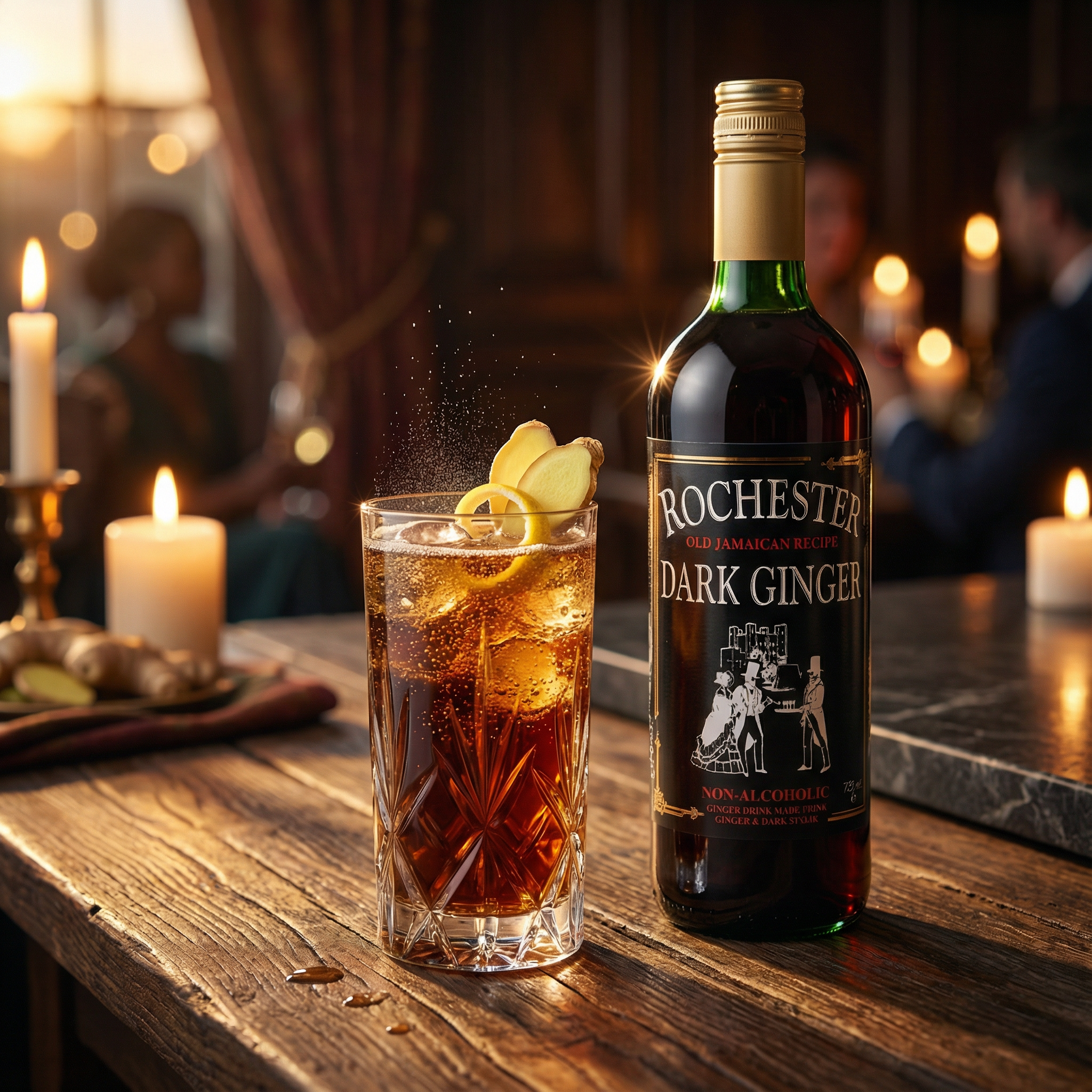 Rochester Rochester Dark Ginger Drink Non Alcholic 750ml