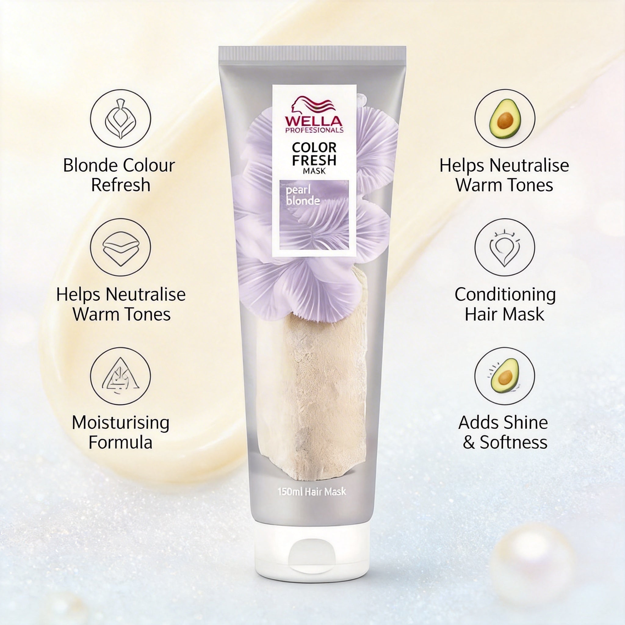 Wella Wella Color Fresh Mask Natural Pearl 150ml